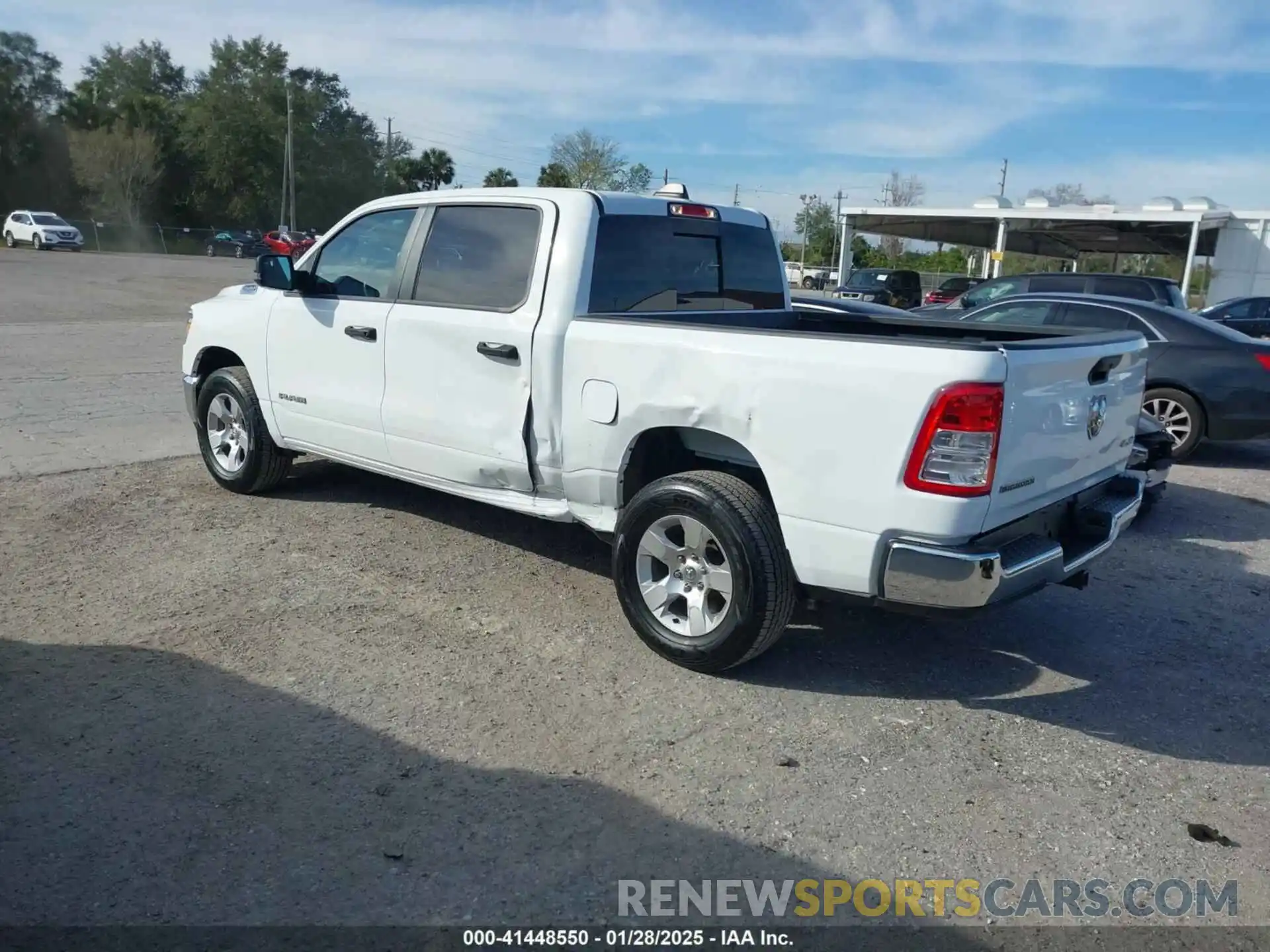 3 Photograph of a damaged car 1C6RRFFG2PN560904 RAM 1500 2023