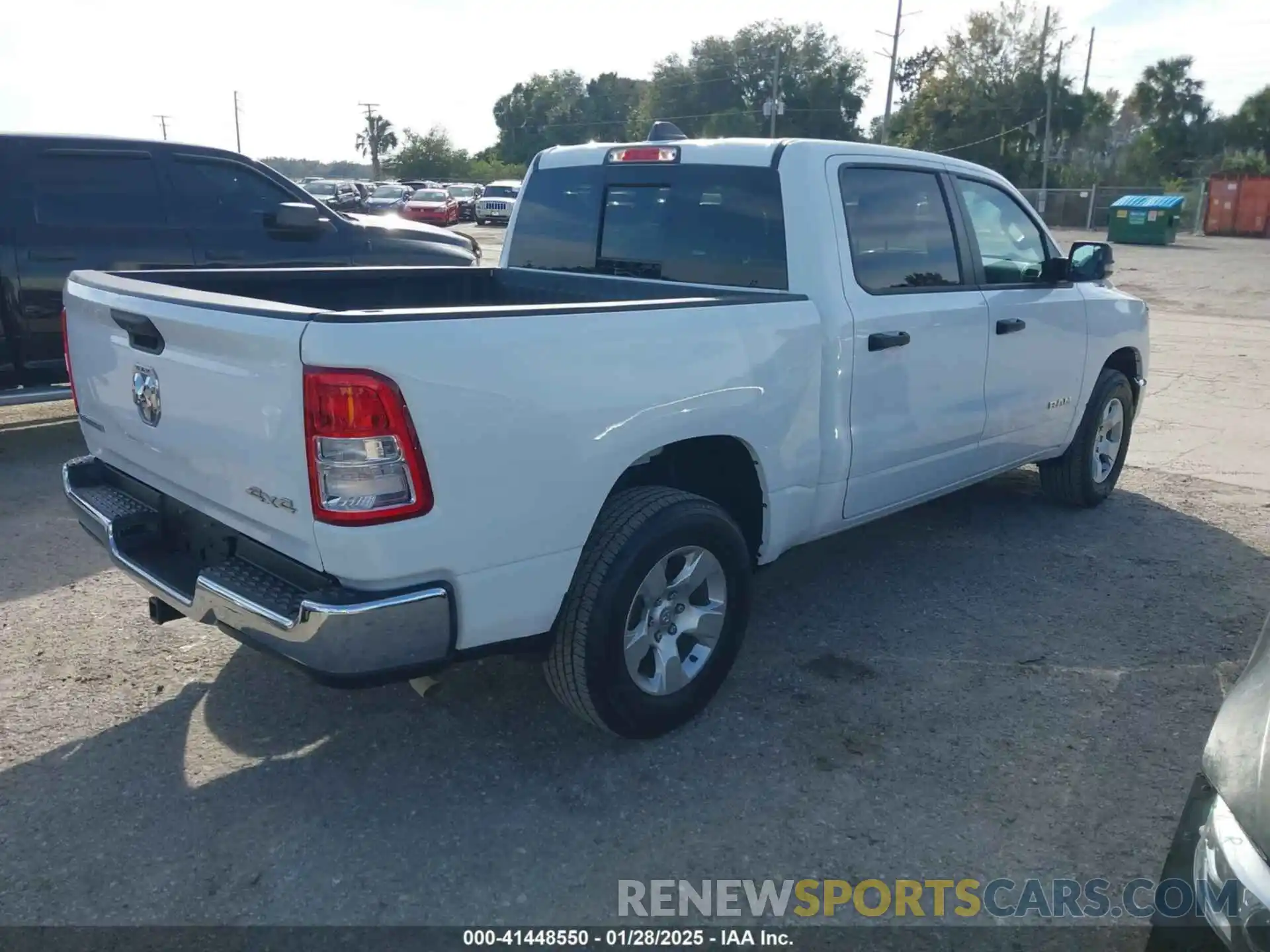 4 Photograph of a damaged car 1C6RRFFG2PN560904 RAM 1500 2023