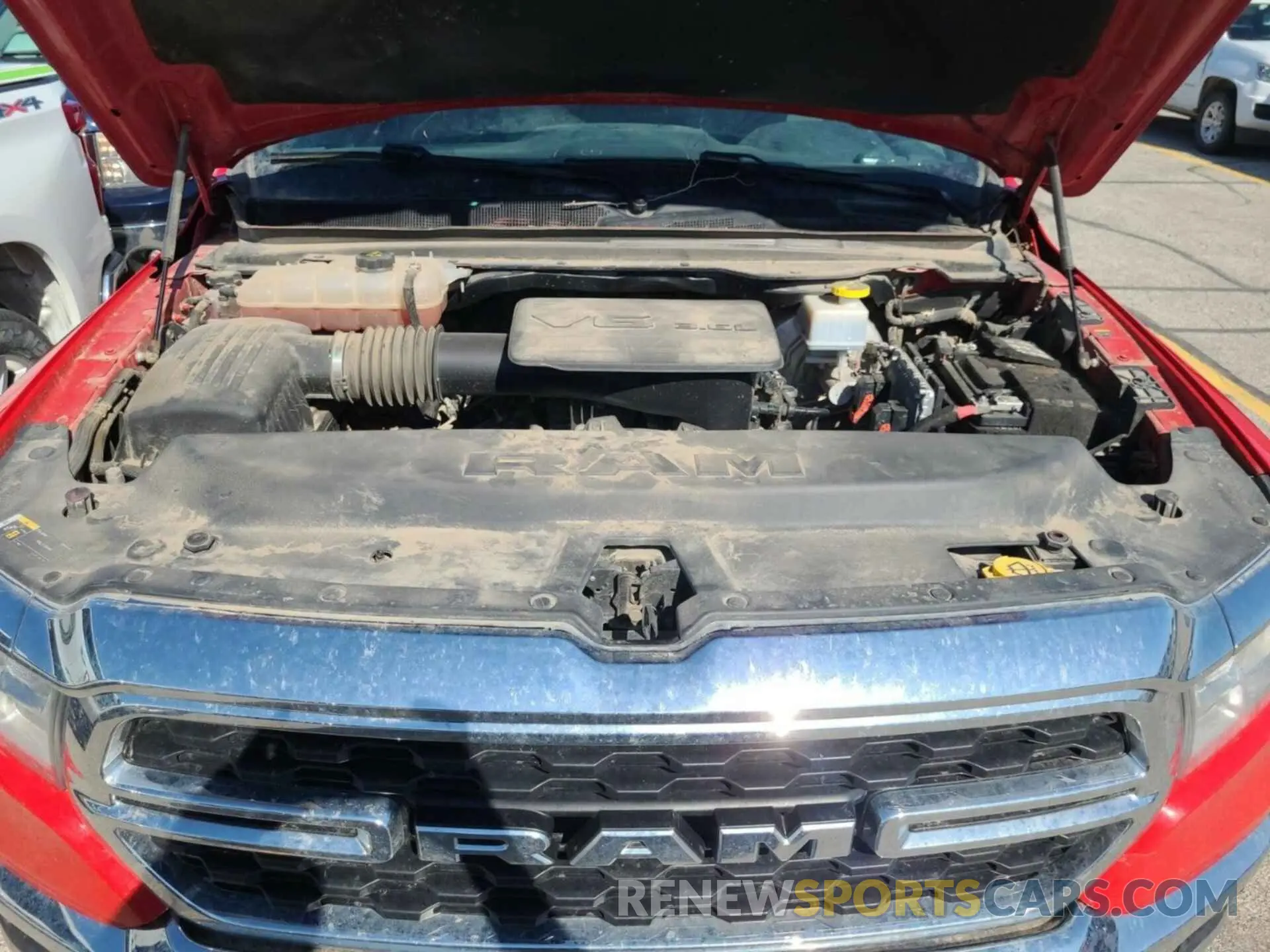 10 Photograph of a damaged car 1C6RRFFG3PN561026 RAM 1500 2023