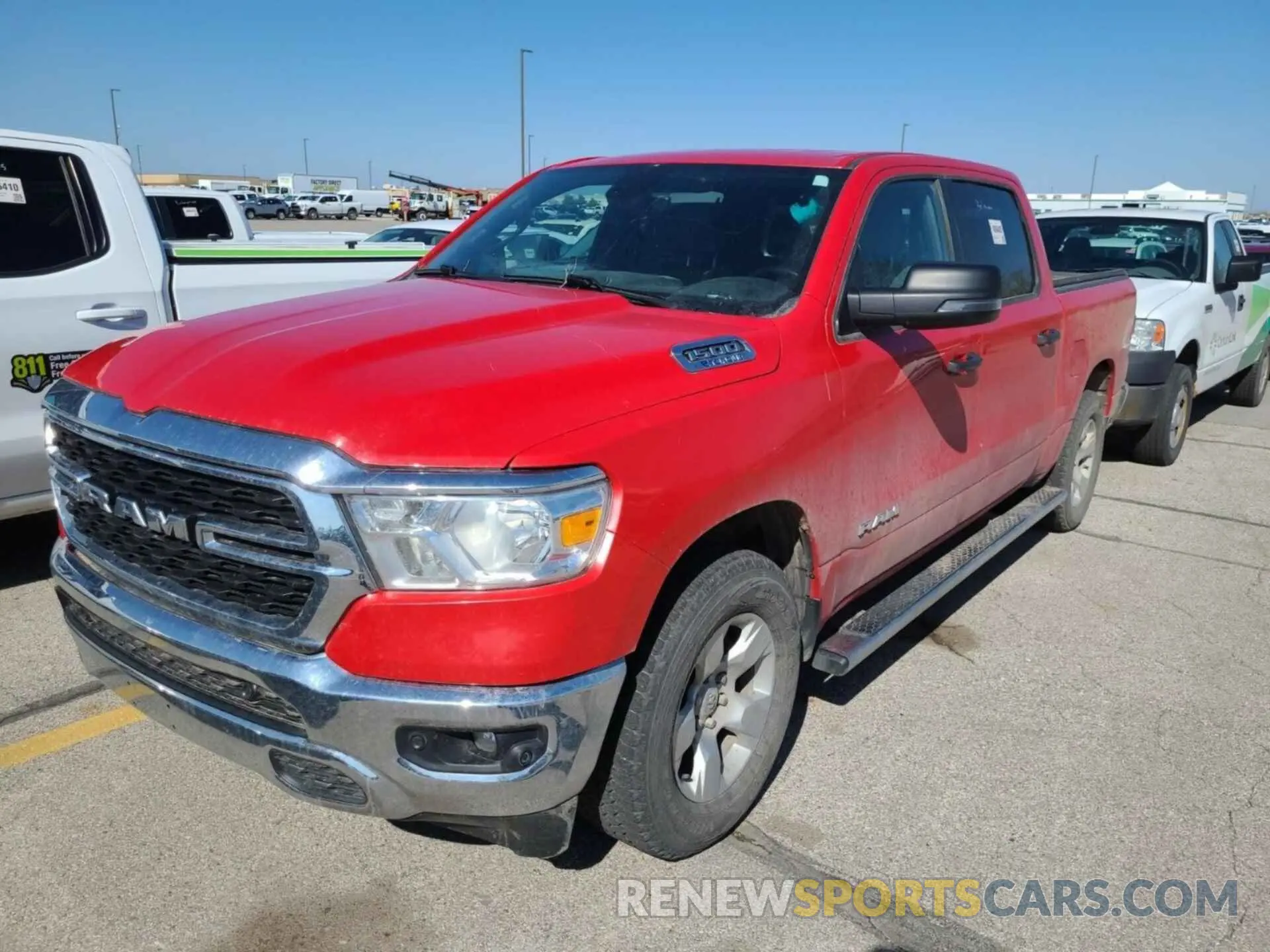 25 Photograph of a damaged car 1C6RRFFG3PN561026 RAM 1500 2023