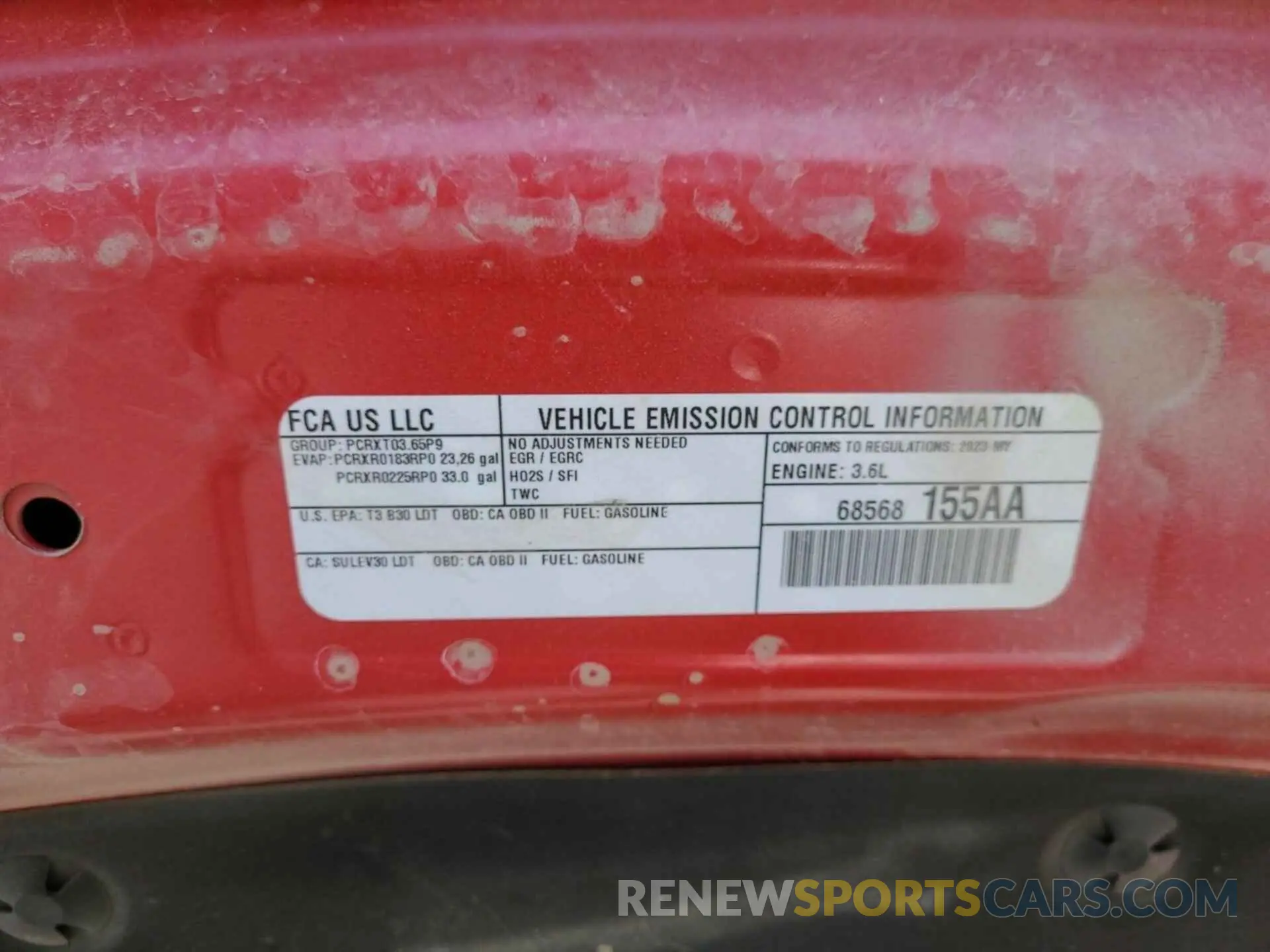 7 Photograph of a damaged car 1C6RRFFG3PN561026 RAM 1500 2023
