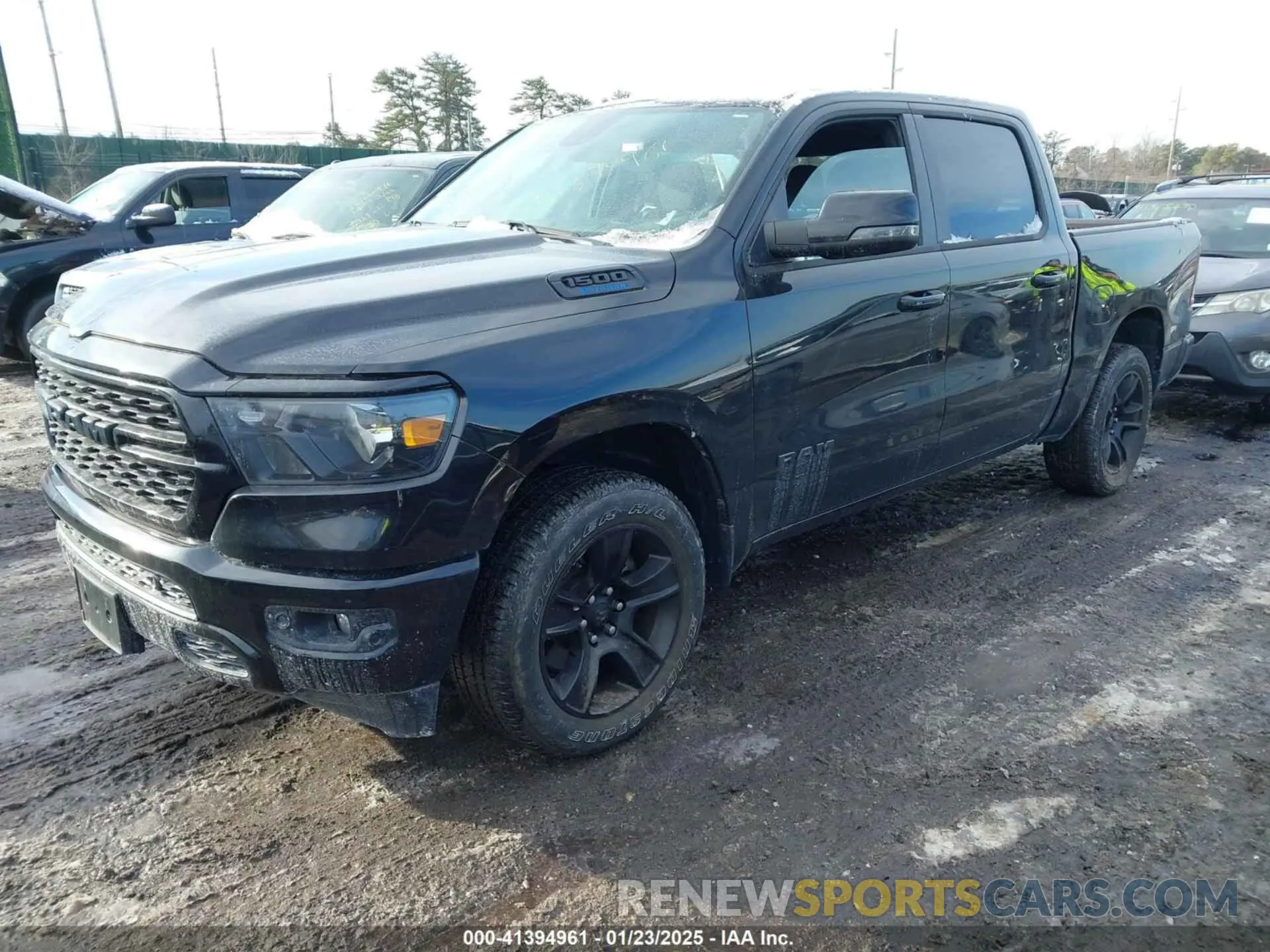 2 Photograph of a damaged car 1C6RRFFG3PN679383 RAM 1500 2023
