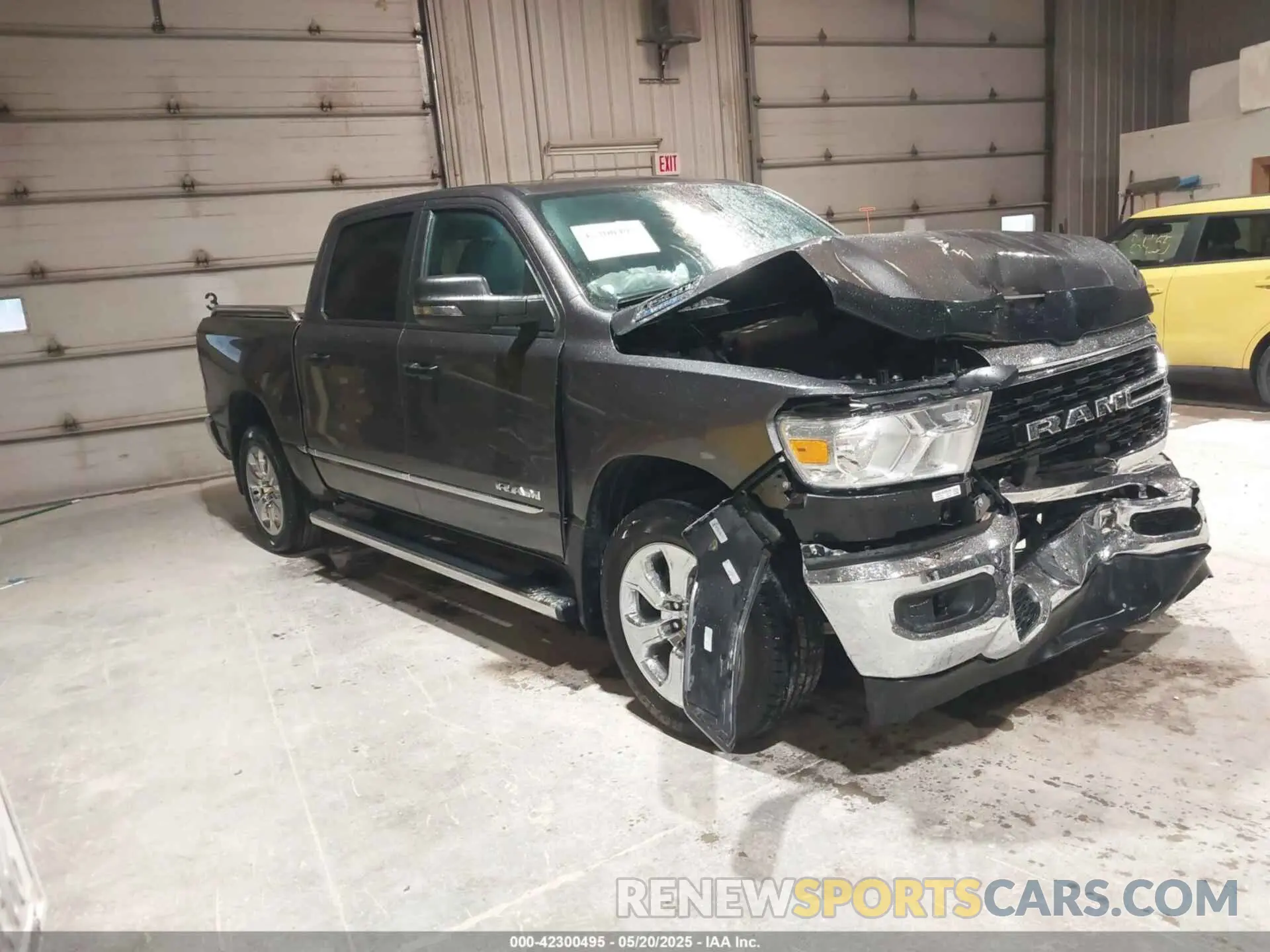 1 Photograph of a damaged car 1C6RRFFG4PN667047 RAM 1500 2023