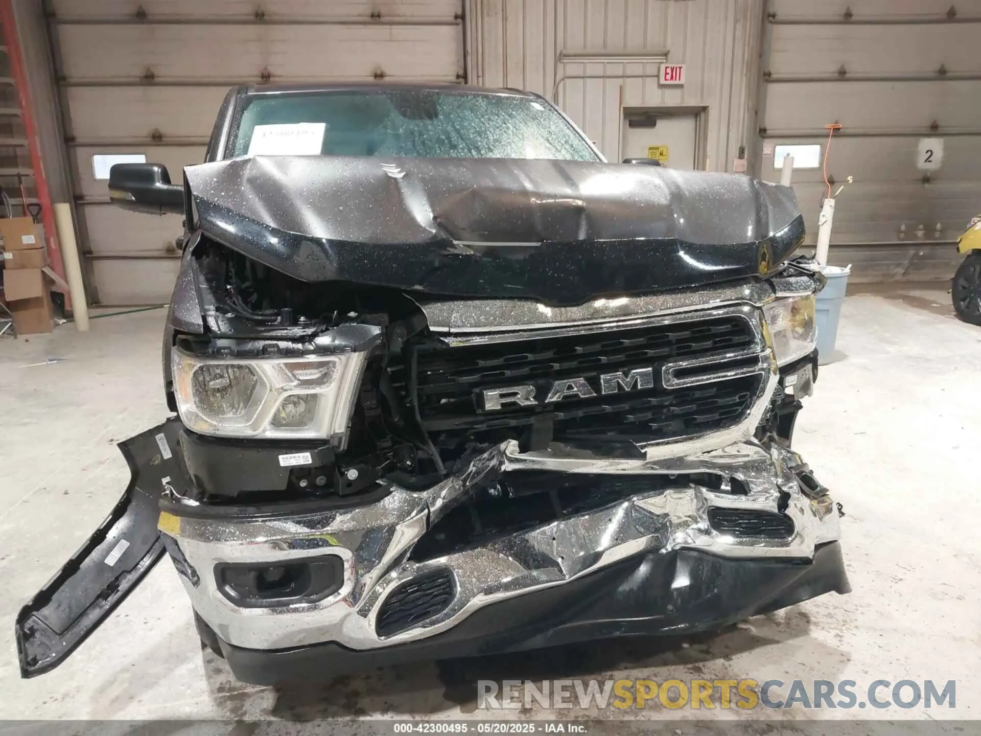 6 Photograph of a damaged car 1C6RRFFG4PN667047 RAM 1500 2023
