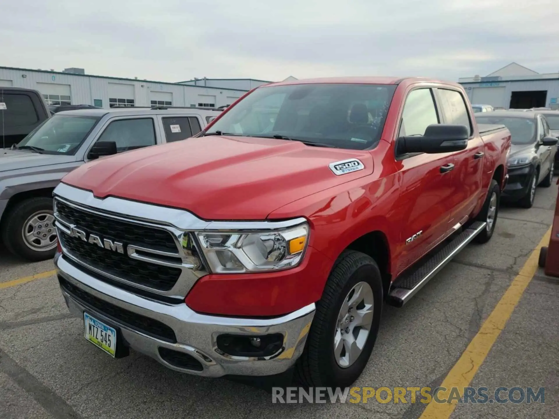14 Photograph of a damaged car 1C6RRFFG5PN530957 RAM 1500 2023