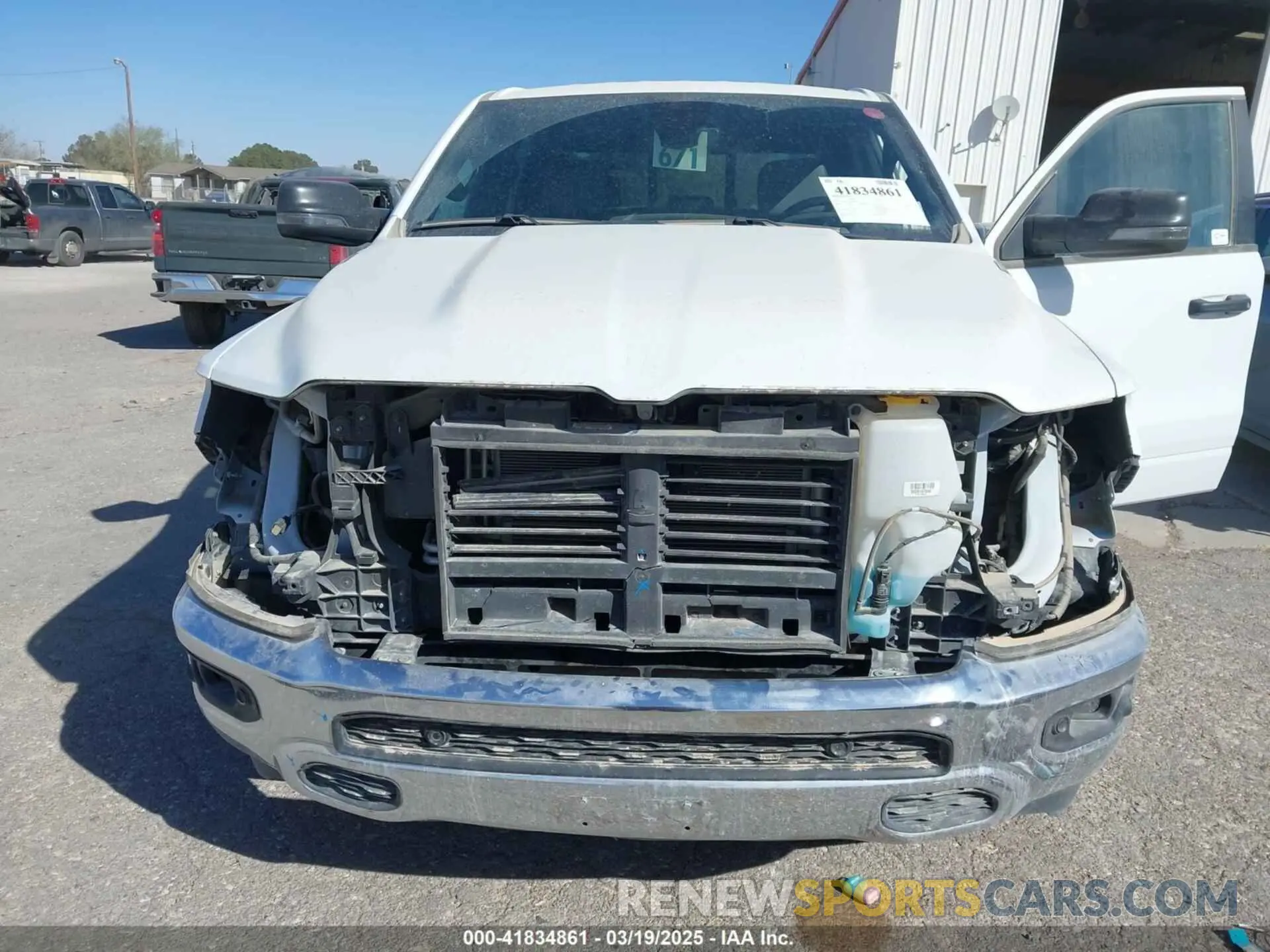 6 Photograph of a damaged car 1C6RRFFG5PN694533 RAM 1500 2023