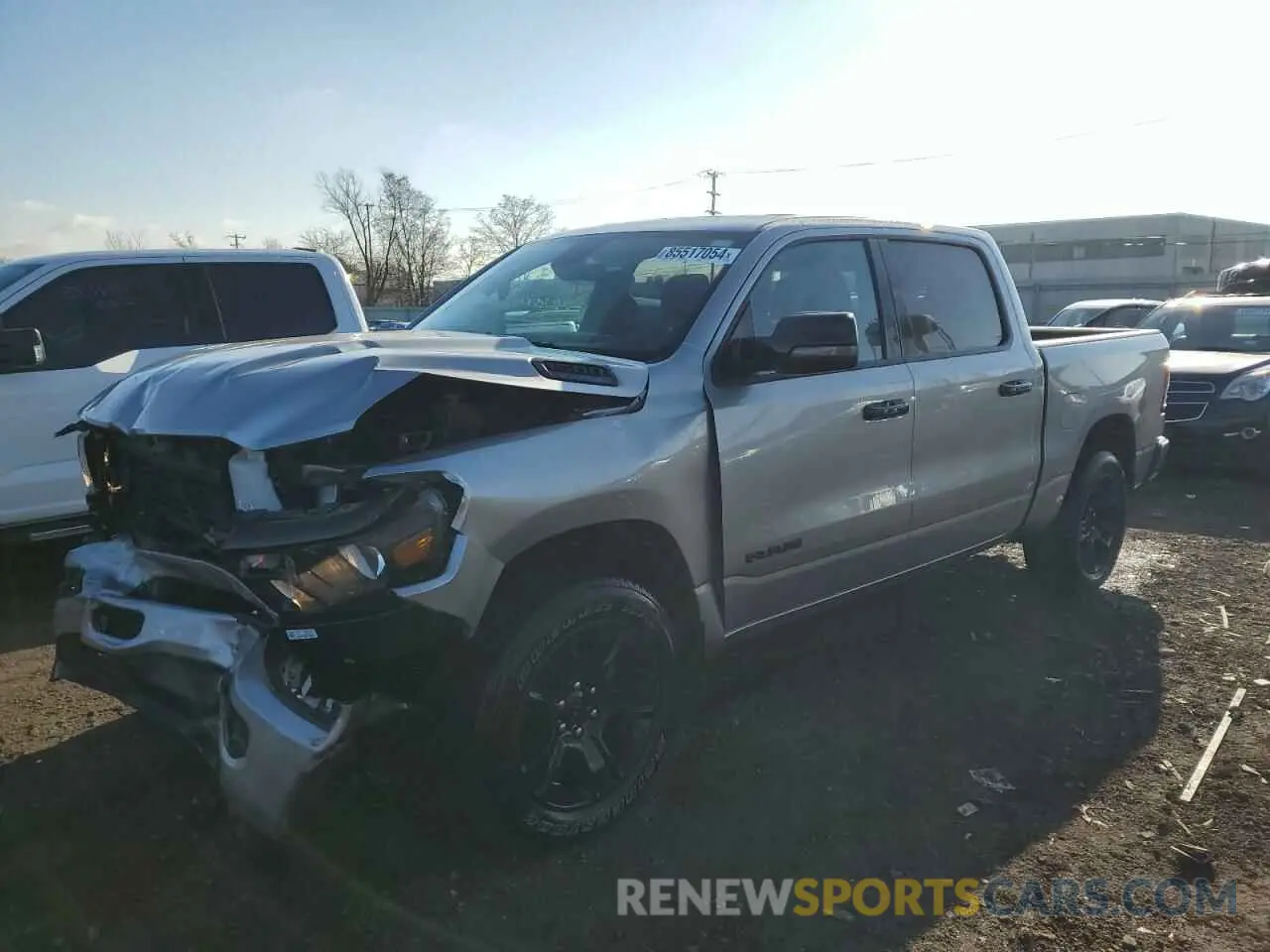 1 Photograph of a damaged car 1C6RRFFG7PN562809 RAM 1500 2023