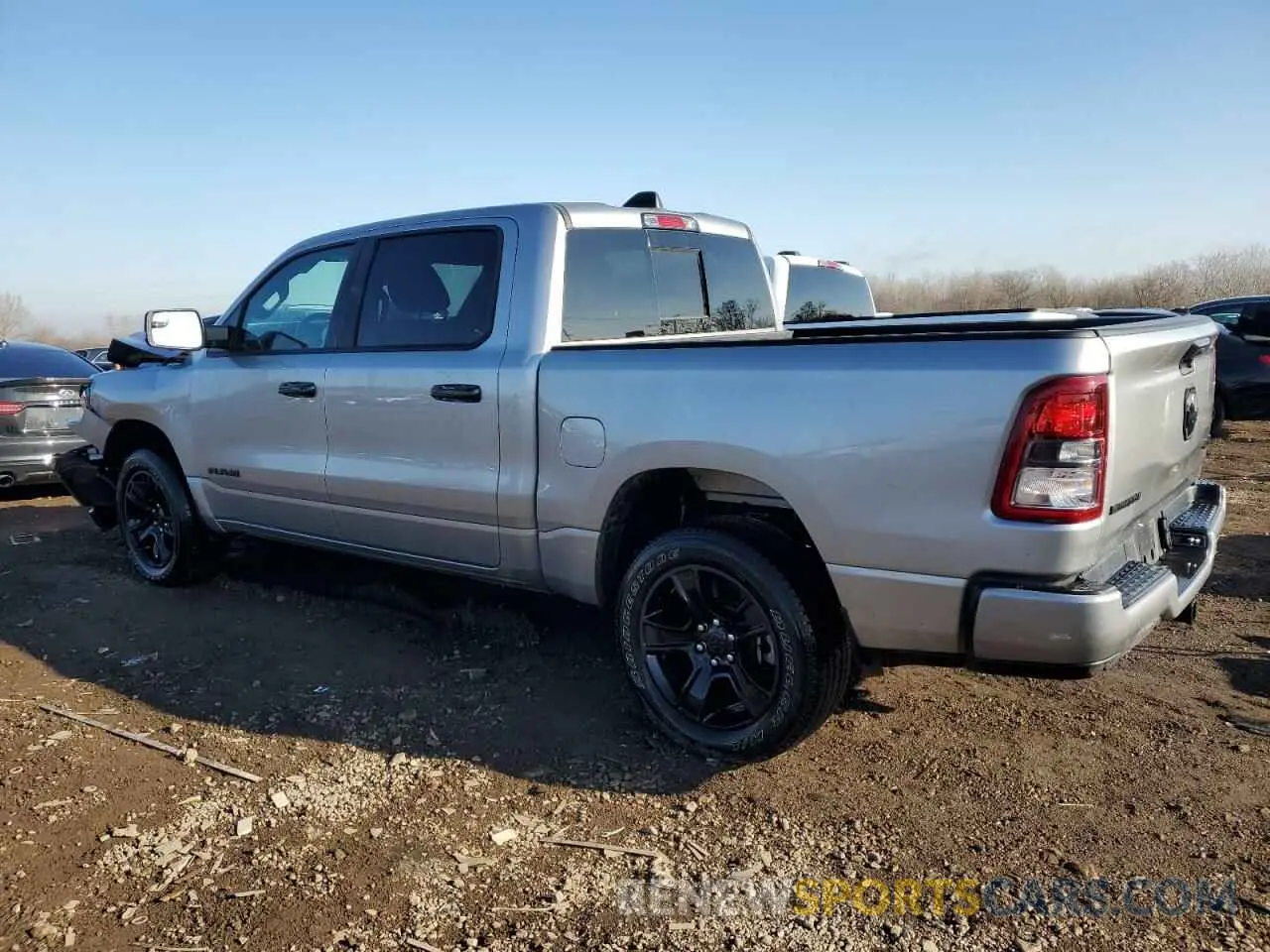 2 Photograph of a damaged car 1C6RRFFG7PN562809 RAM 1500 2023