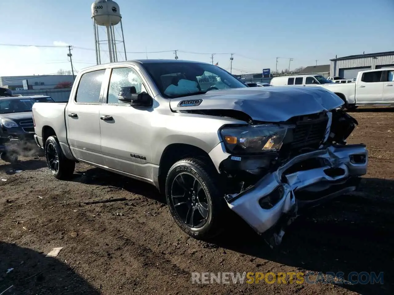 4 Photograph of a damaged car 1C6RRFFG7PN562809 RAM 1500 2023