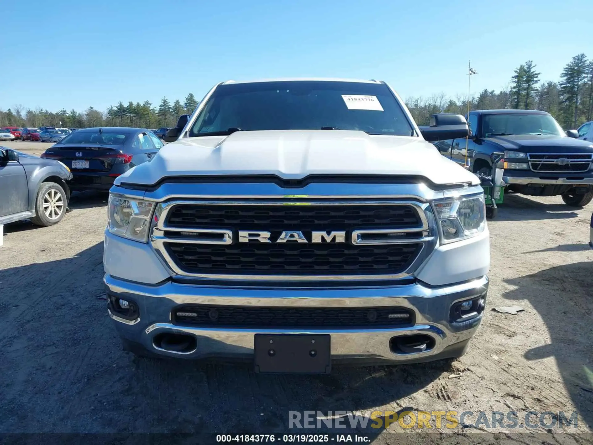13 Photograph of a damaged car 1C6RRFFG8PN649148 RAM 1500 2023
