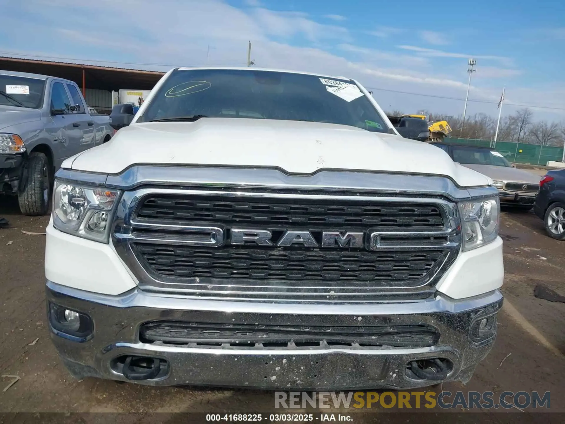 12 Photograph of a damaged car 1C6RRFFG9PN517256 RAM 1500 2023