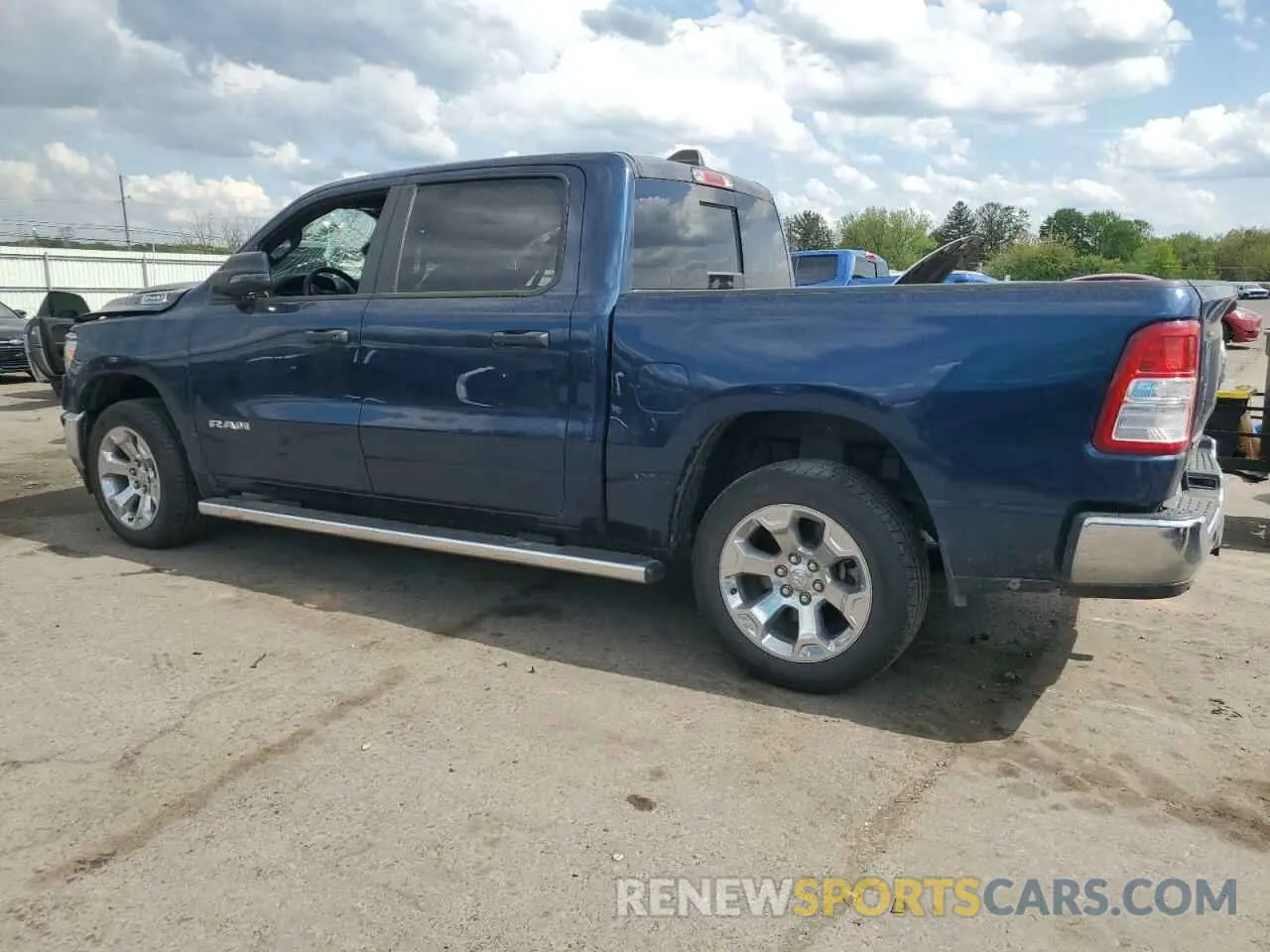 2 Photograph of a damaged car 1C6RRFFGXPN547074 RAM 1500 2023