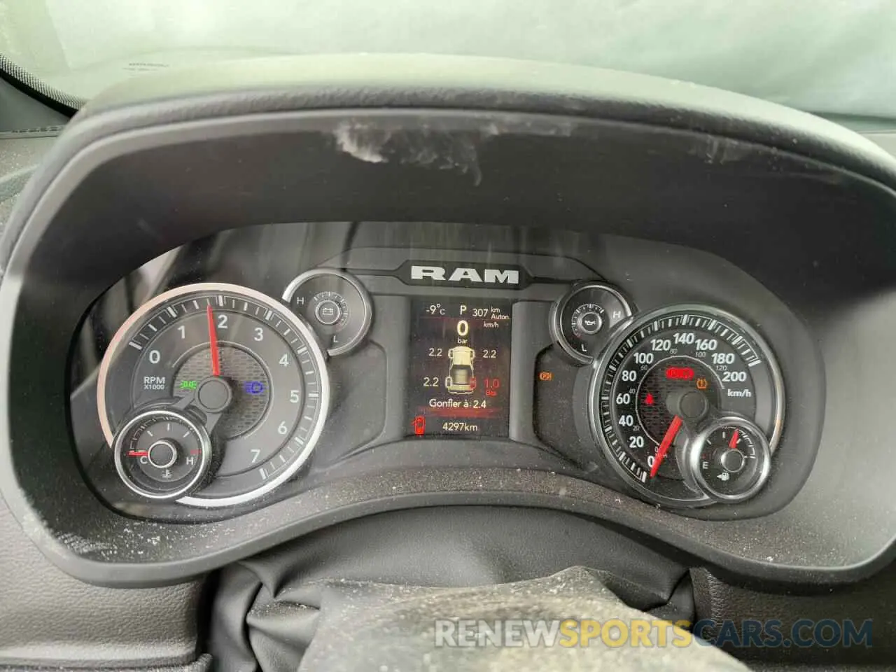 9 Photograph of a damaged car 1C6RRFGG2PN624910 RAM 1500 2023