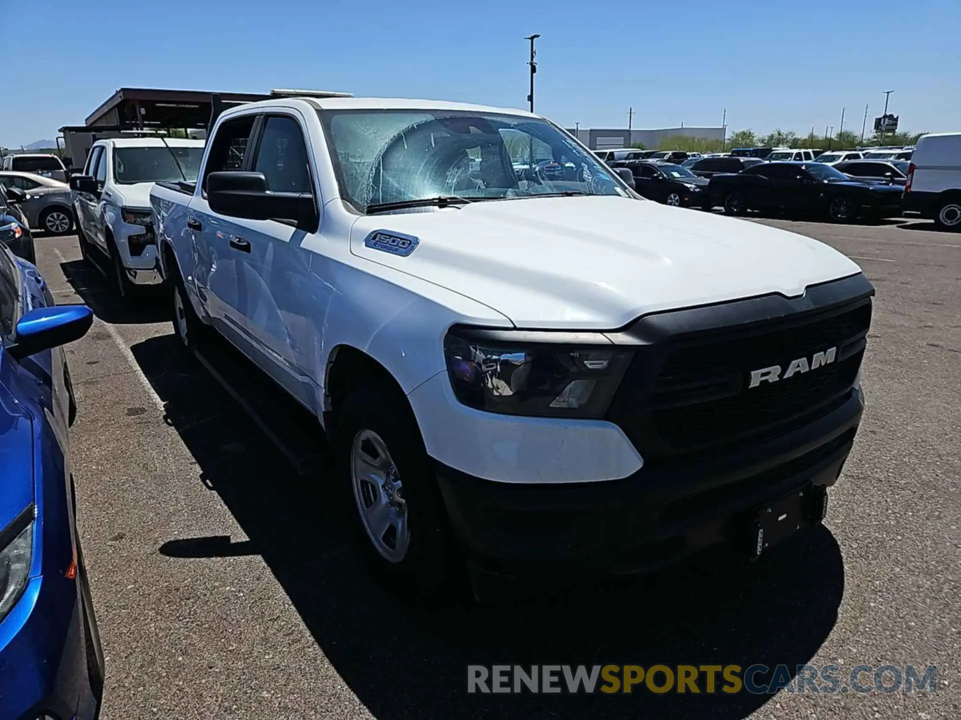 1 Photograph of a damaged car 1C6RRFGG8PN620473 RAM 1500 2023