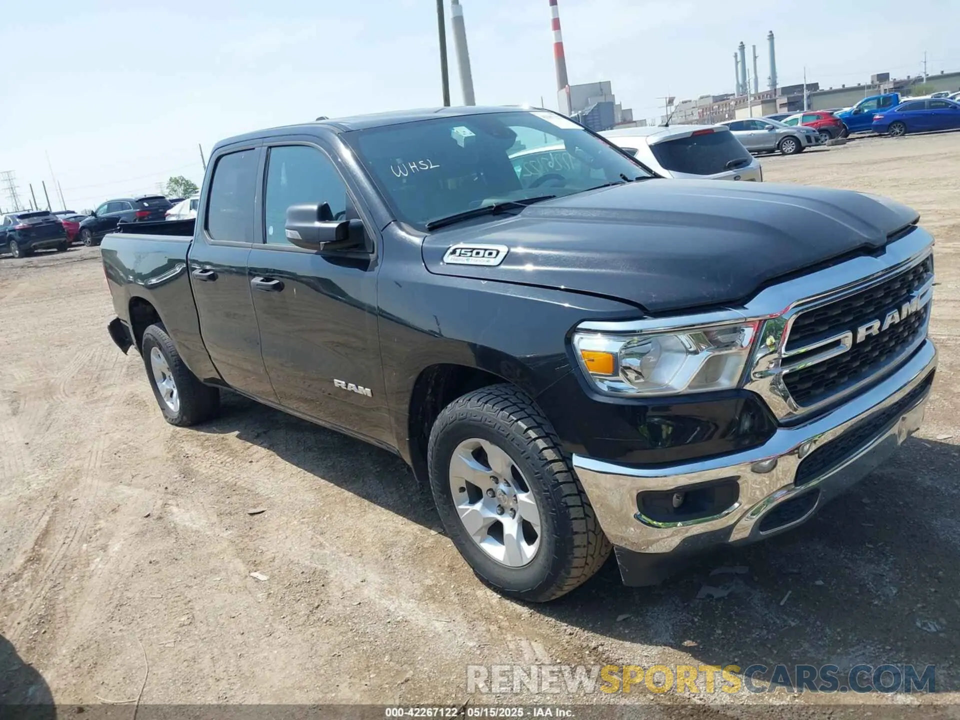 1 Photograph of a damaged car 1C6SRFBT0PN535391 RAM 1500 2023