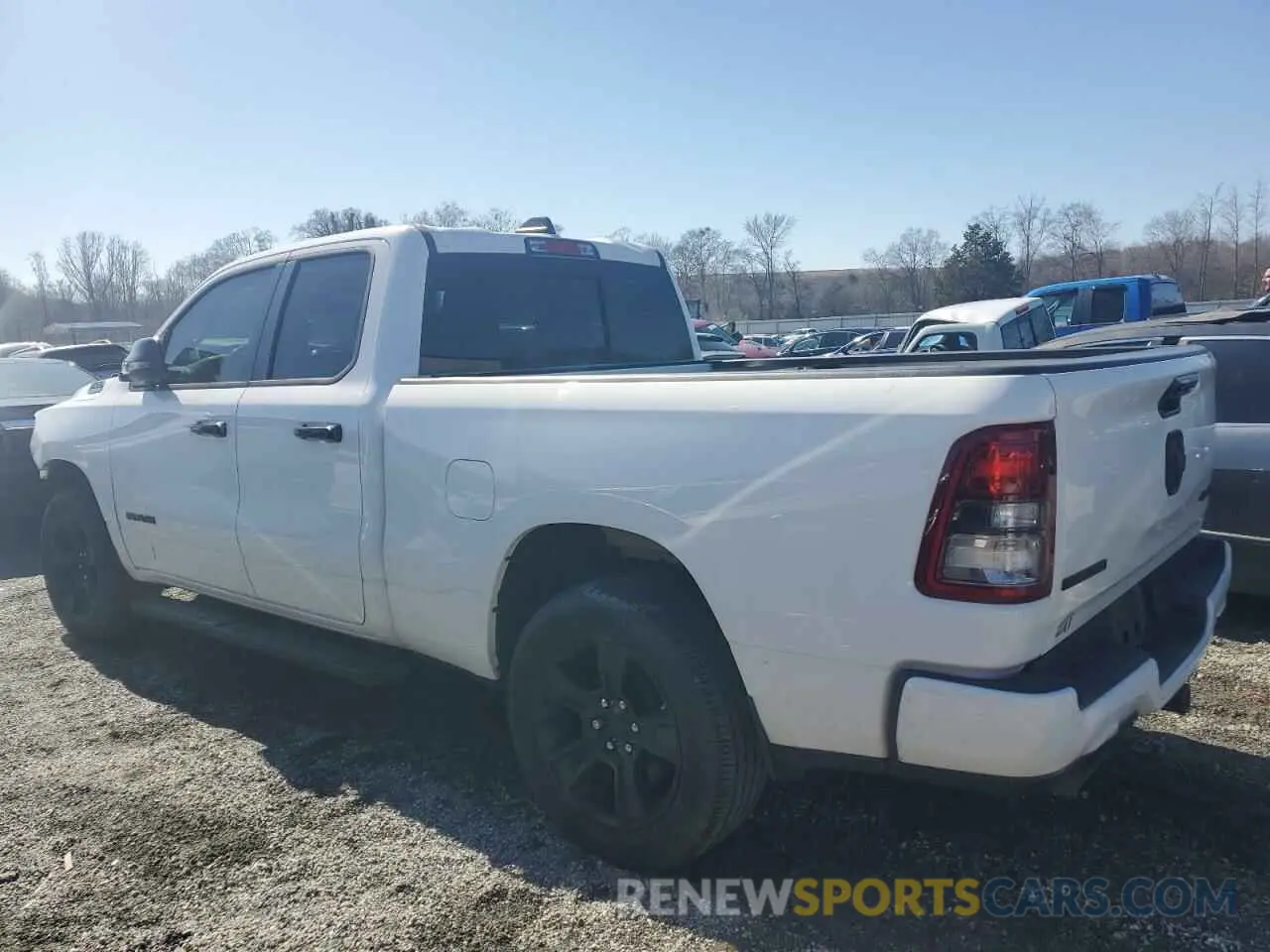 2 Photograph of a damaged car 1C6SRFBT1PN590786 RAM 1500 2023