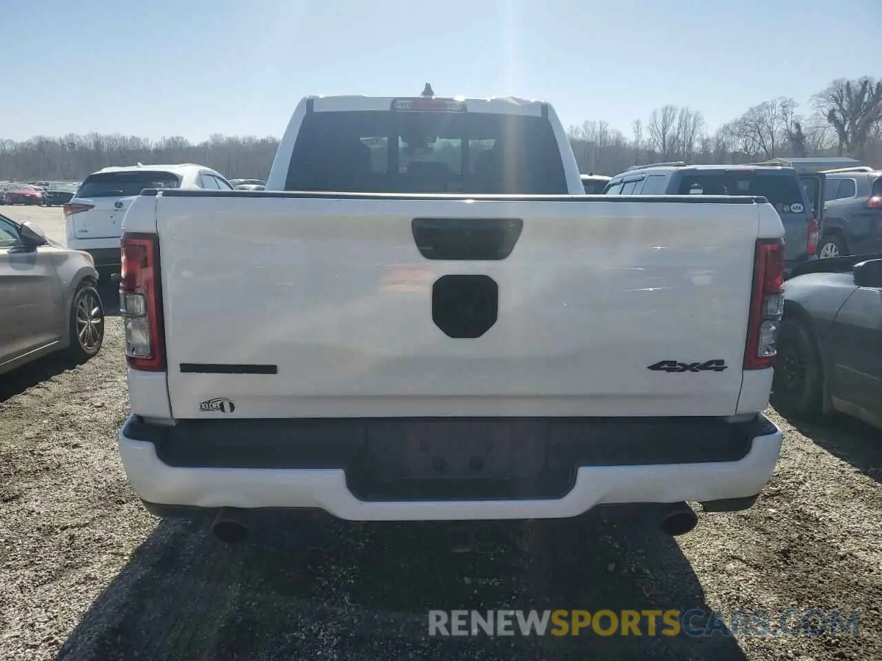6 Photograph of a damaged car 1C6SRFBT1PN590786 RAM 1500 2023