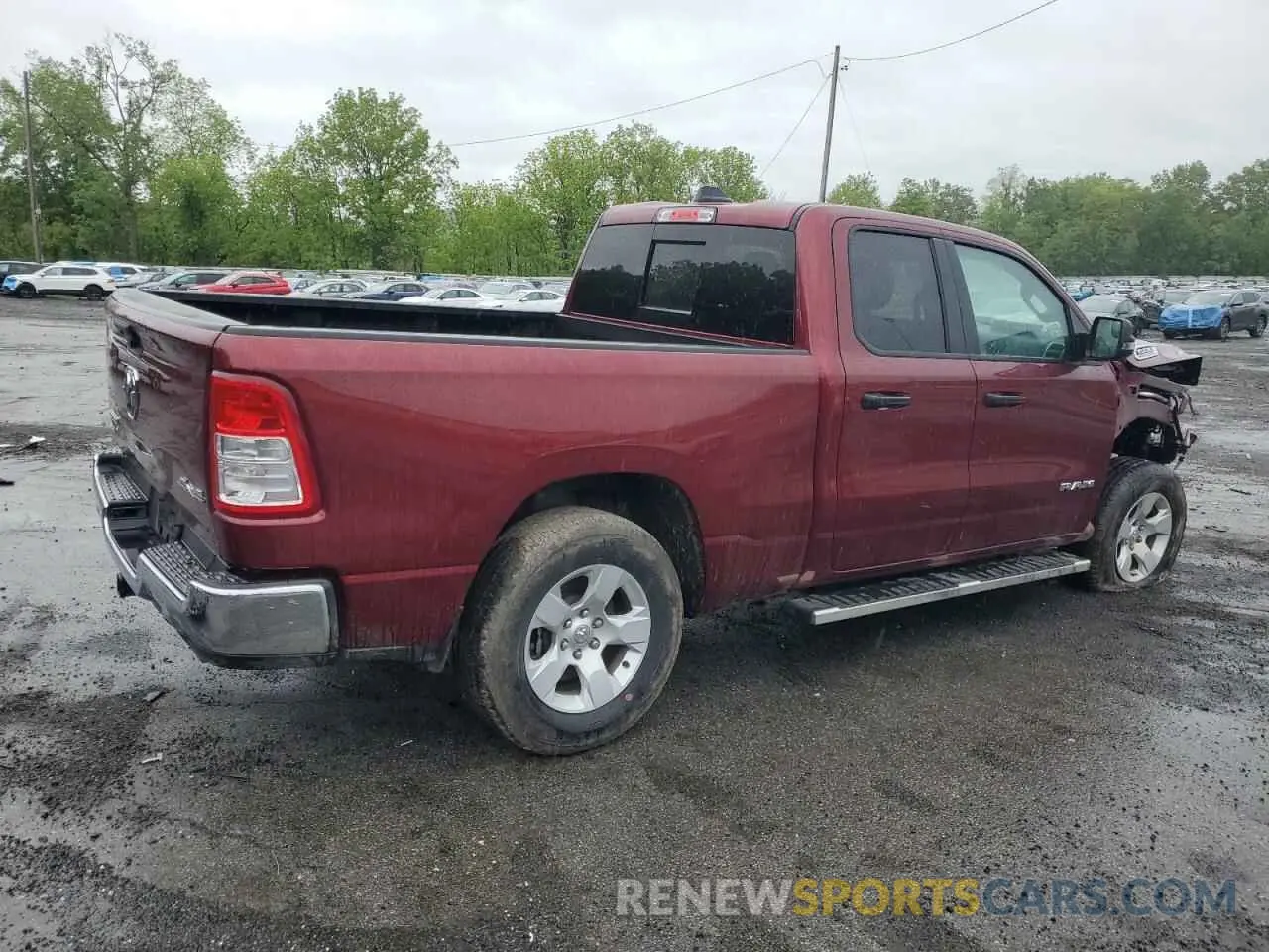 3 Photograph of a damaged car 1C6SRFBT4PN550816 RAM 1500 2023