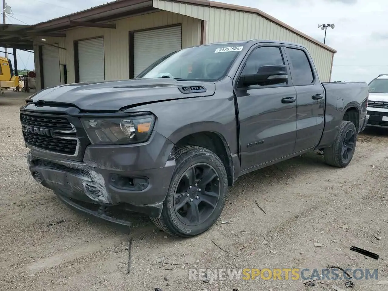 1 Photograph of a damaged car 1C6SRFBT4PN557989 RAM 1500 2023
