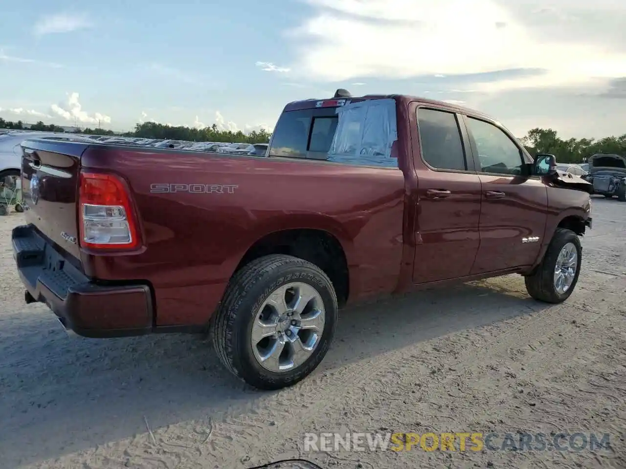 3 Photograph of a damaged car 1C6SRFBT6PN635883 RAM 1500 2023