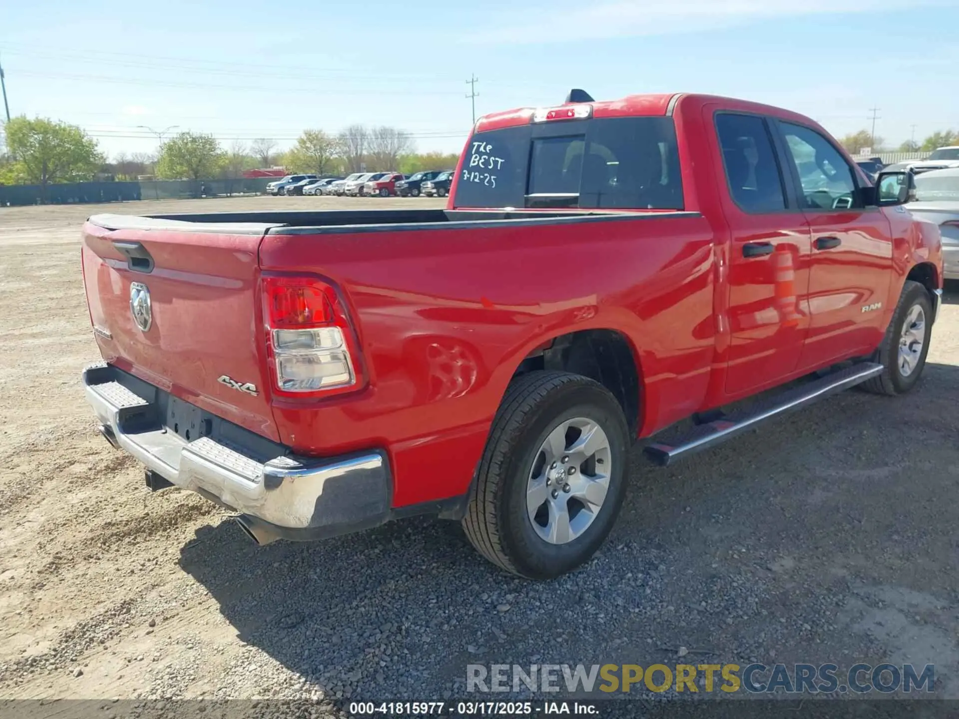 4 Photograph of a damaged car 1C6SRFBTXPN546270 RAM 1500 2023