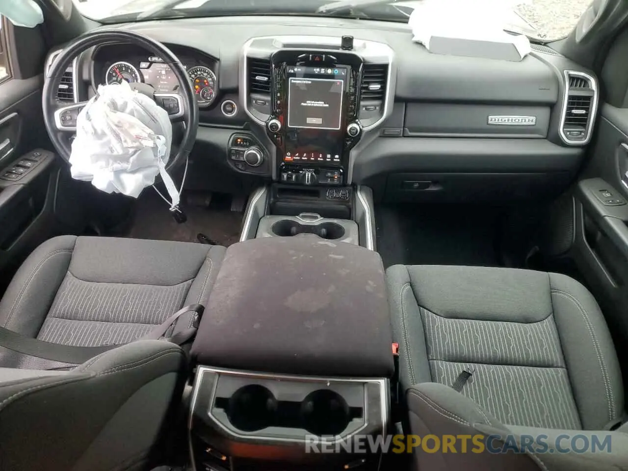 8 Photograph of a damaged car 1C6SRFBTXPN612199 RAM 1500 2023