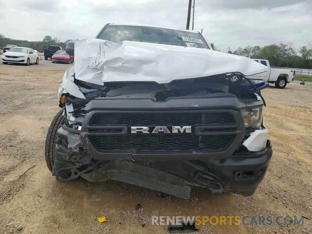 5 Photograph of a damaged car 1C6SRFCT2PN566883 RAM 1500 2023