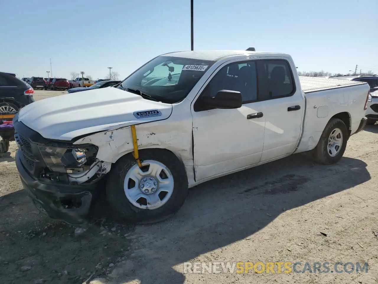 1 Photograph of a damaged car 1C6SRFCT5PN677234 RAM 1500 2023