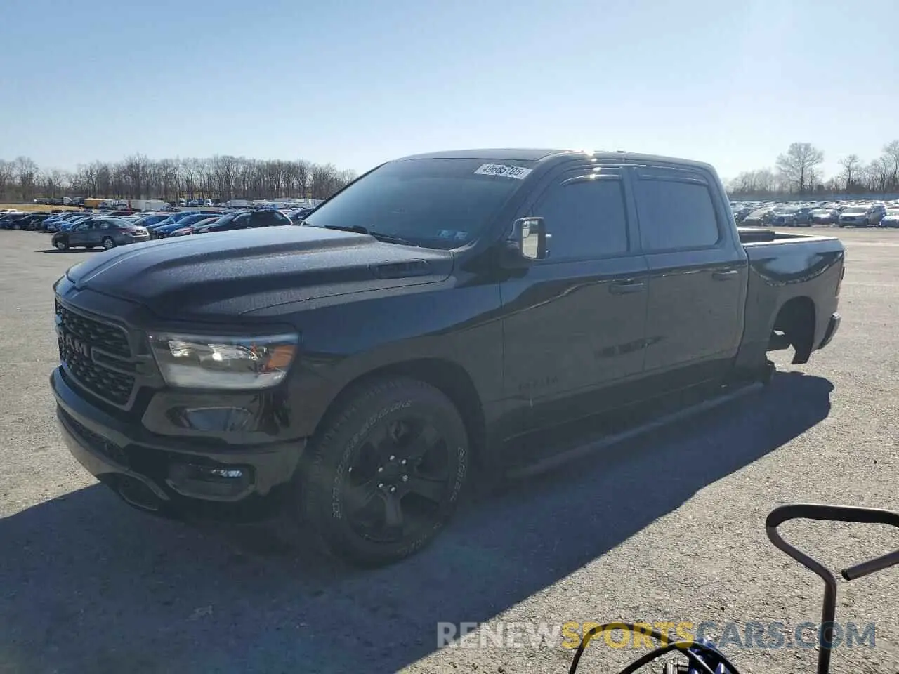 1 Photograph of a damaged car 1C6SRFFT0PN613131 RAM 1500 2023