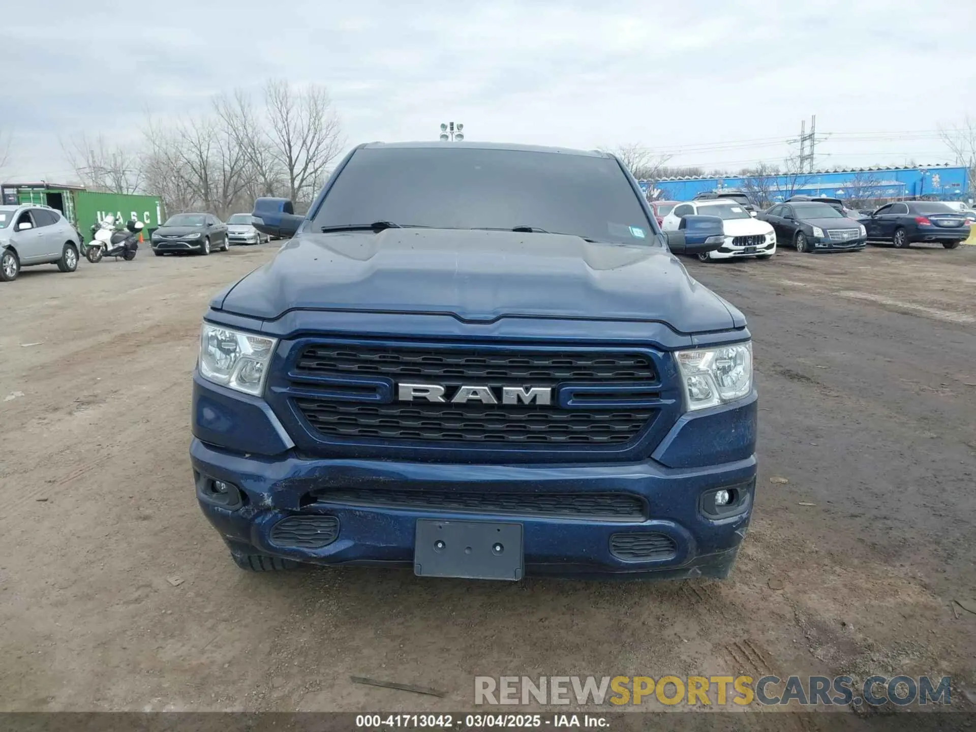 11 Photograph of a damaged car 1C6SRFFT1PN580981 RAM 1500 2023