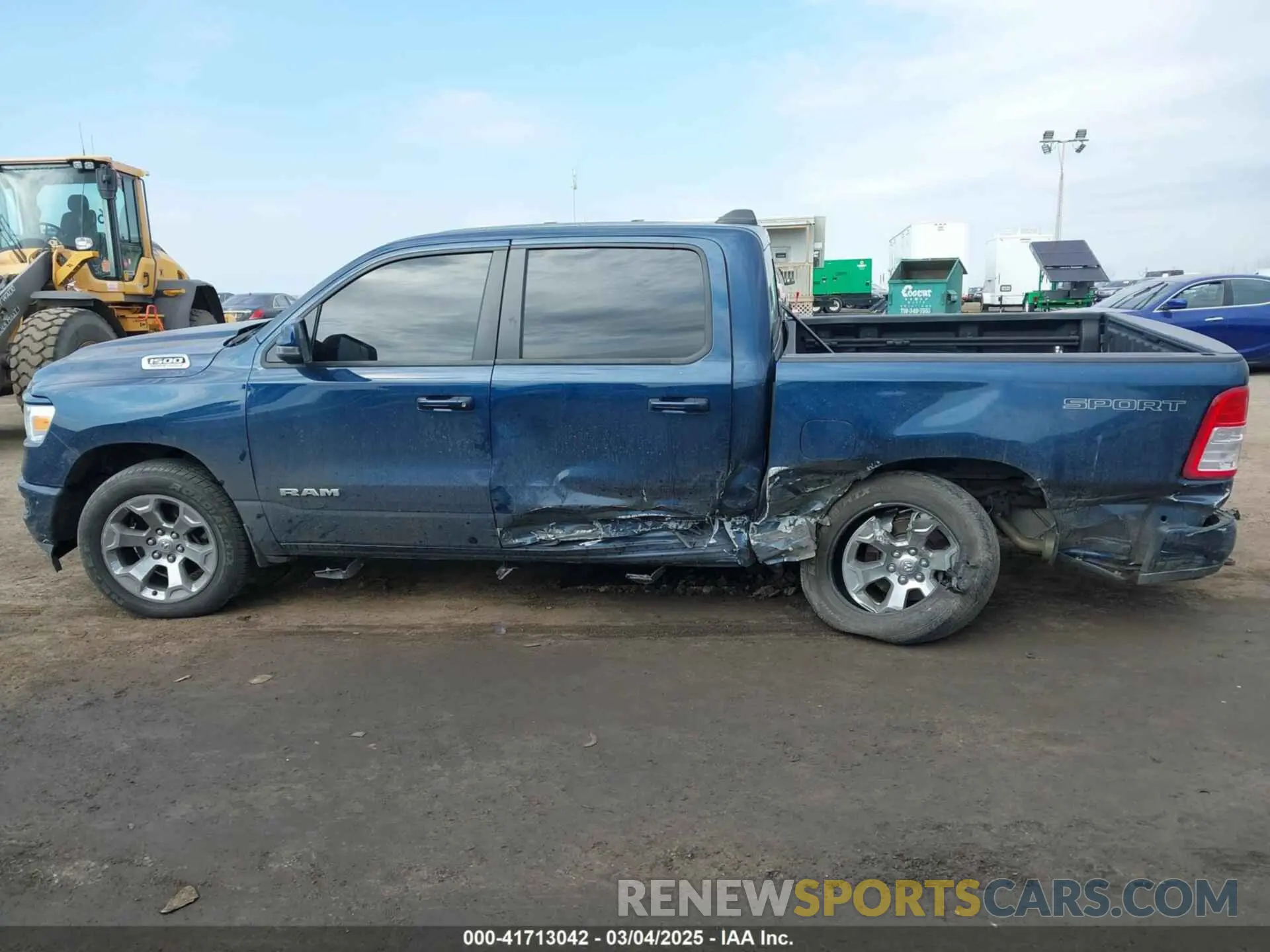 13 Photograph of a damaged car 1C6SRFFT1PN580981 RAM 1500 2023