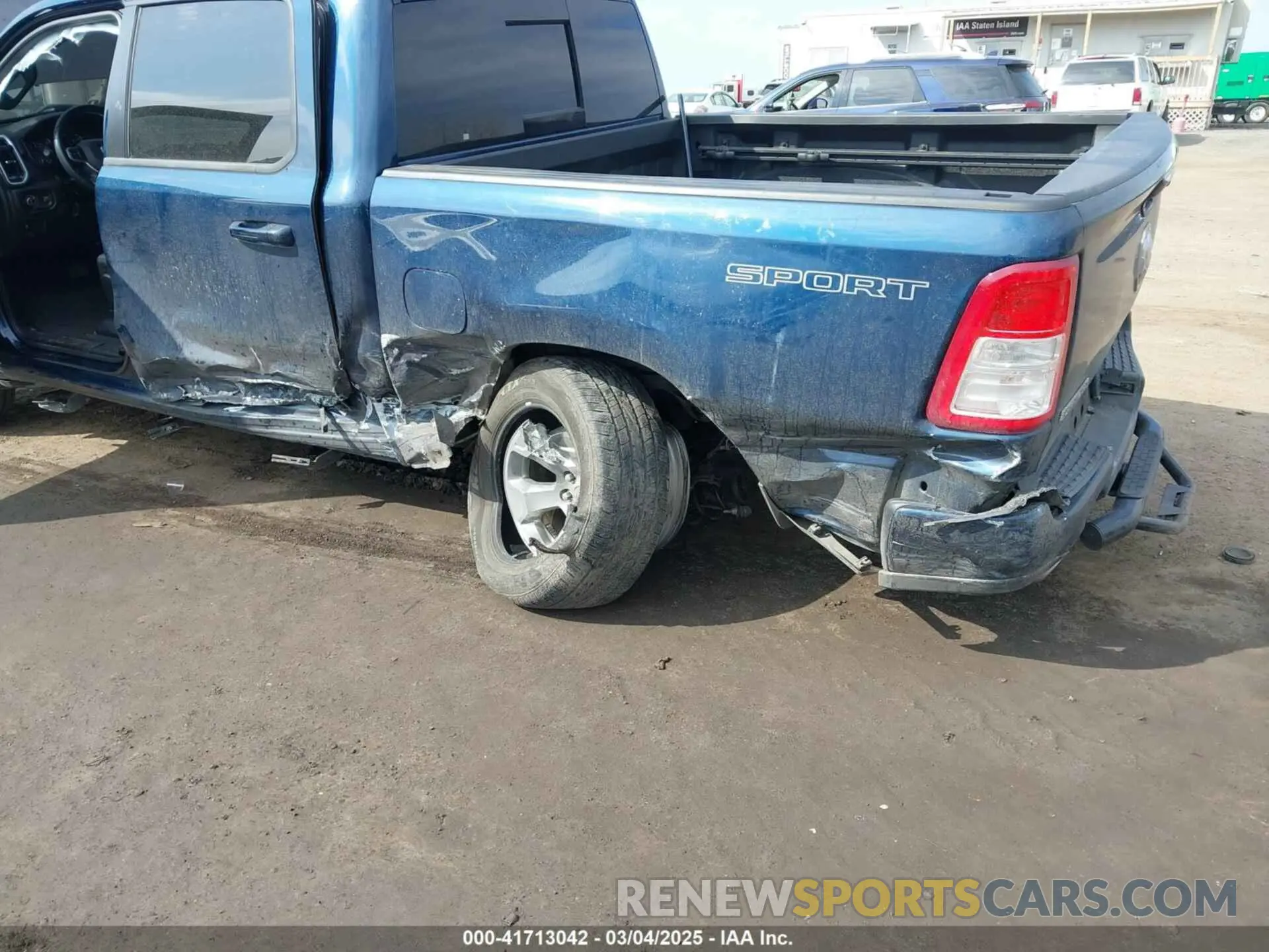 6 Photograph of a damaged car 1C6SRFFT1PN580981 RAM 1500 2023