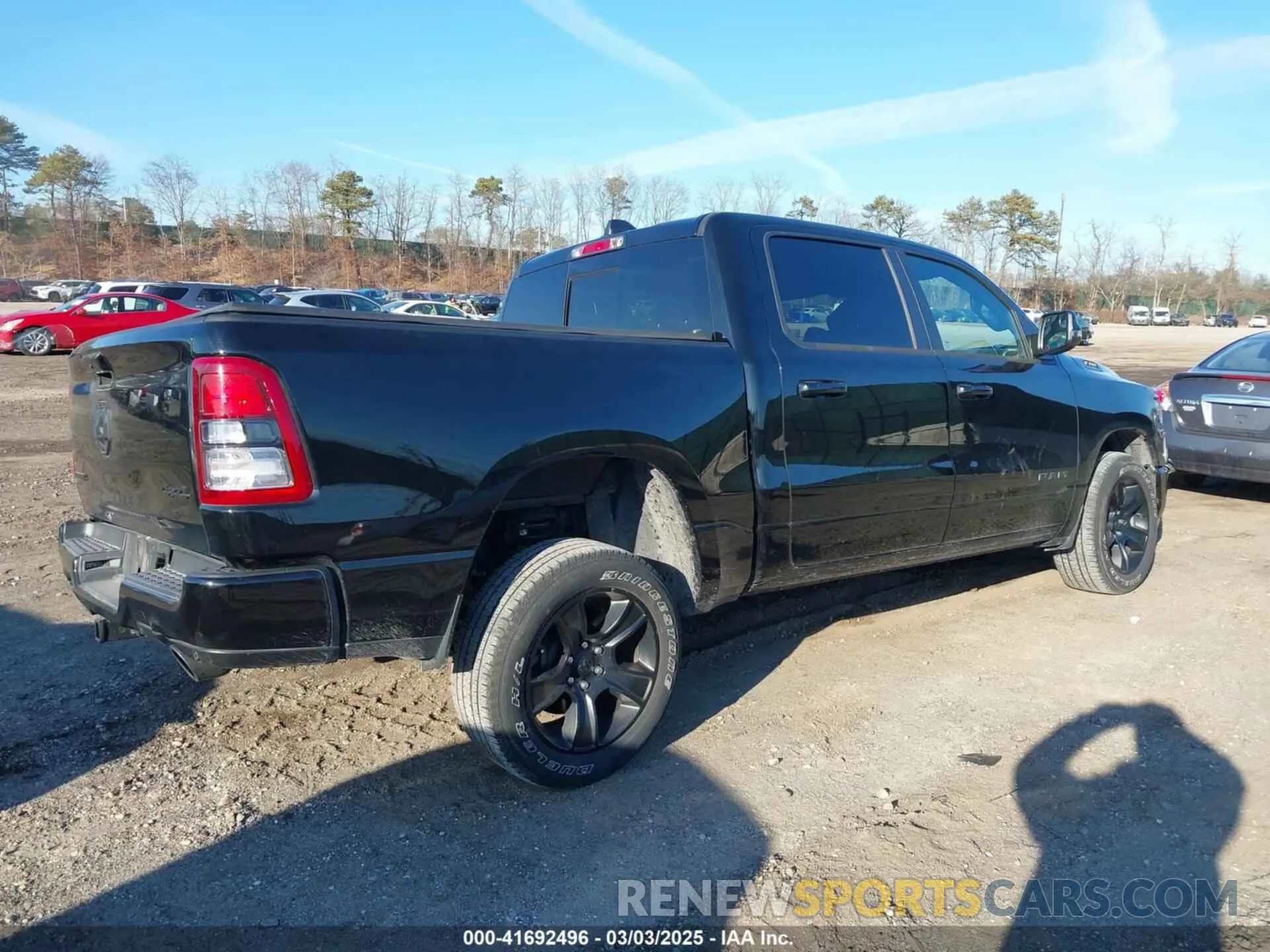 4 Photograph of a damaged car 1C6SRFFT1PN660751 RAM 1500 2023
