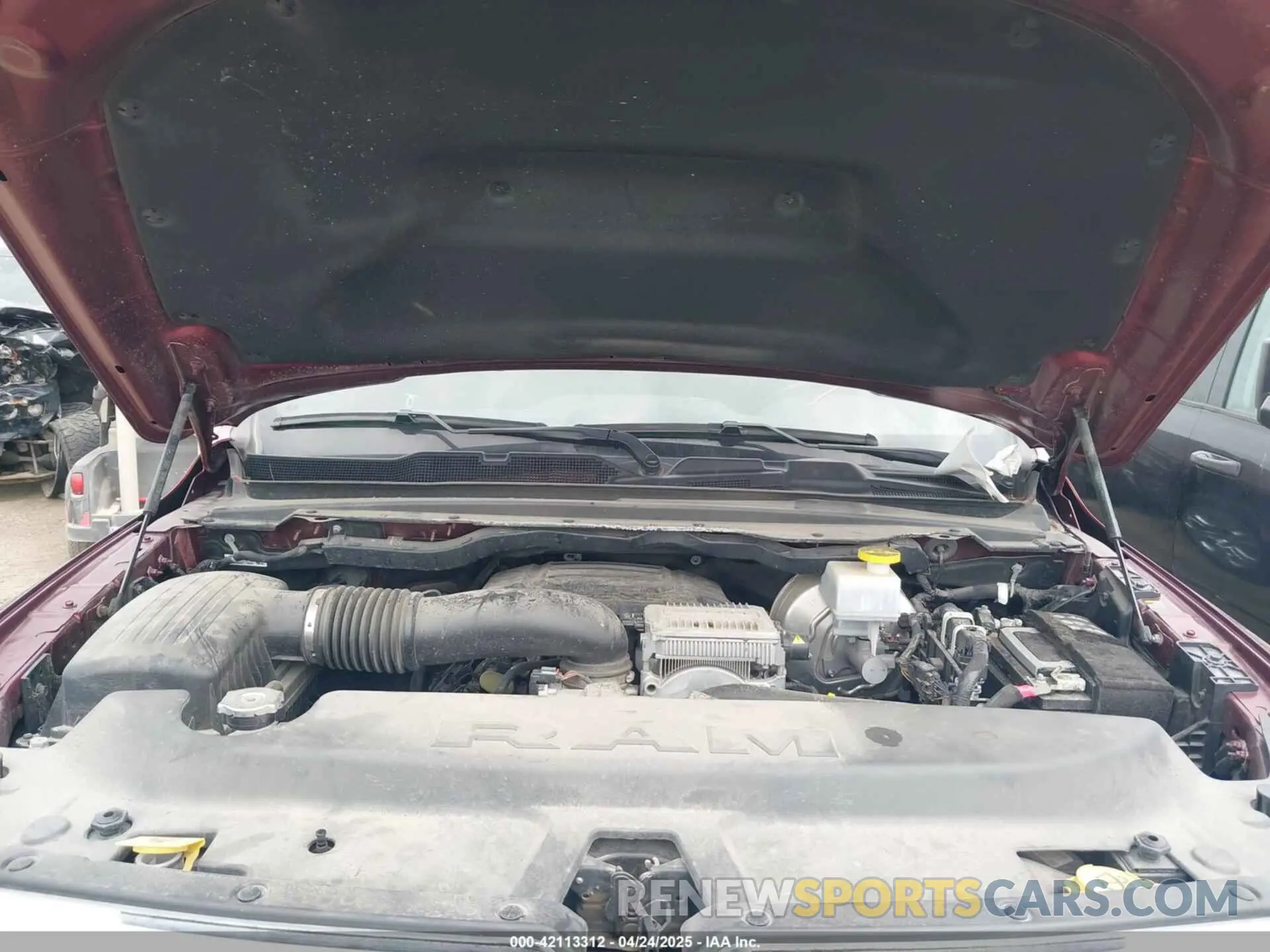 10 Photograph of a damaged car 1C6SRFFT2PN702988 RAM 1500 2023