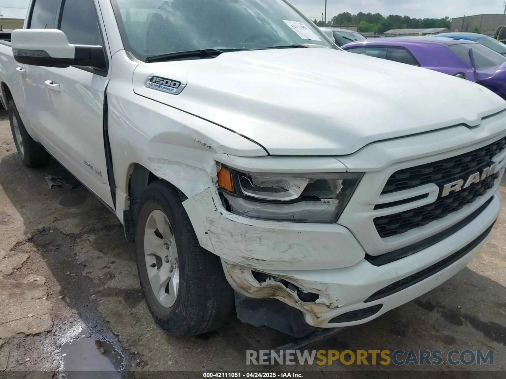 6 Photograph of a damaged car 1C6SRFFT4PN532343 RAM 1500 2023