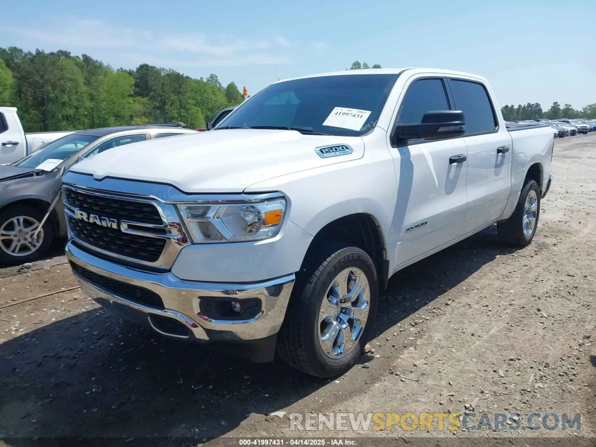 2 Photograph of a damaged car 1C6SRFFT4PN561888 RAM 1500 2023