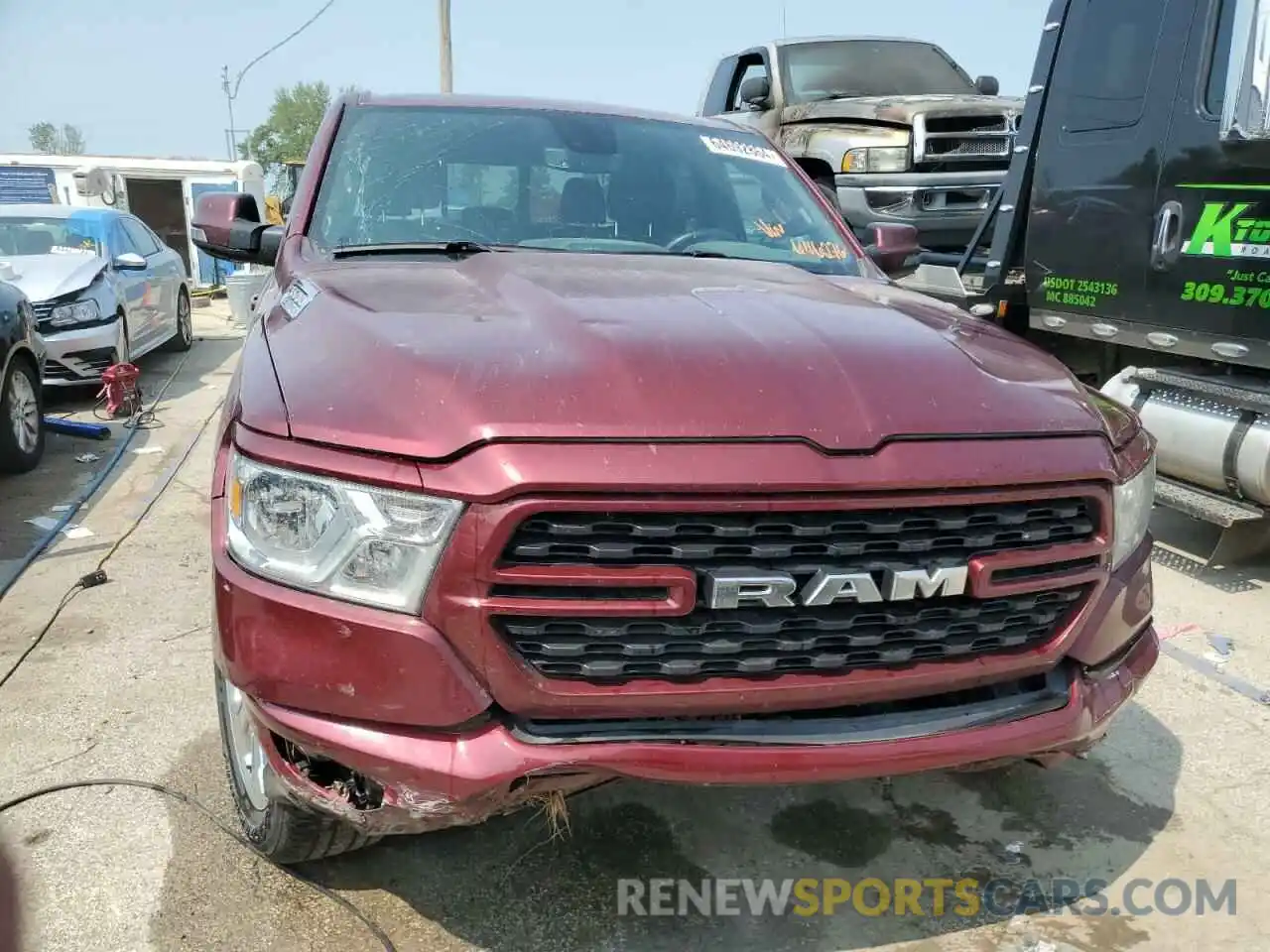 5 Photograph of a damaged car 1C6SRFFT4PN646276 RAM 1500 2023