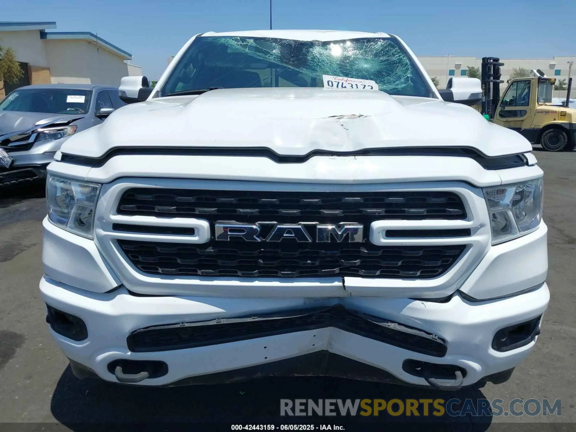 12 Photograph of a damaged car 1C6SRFFT5PN655973 RAM 1500 2023