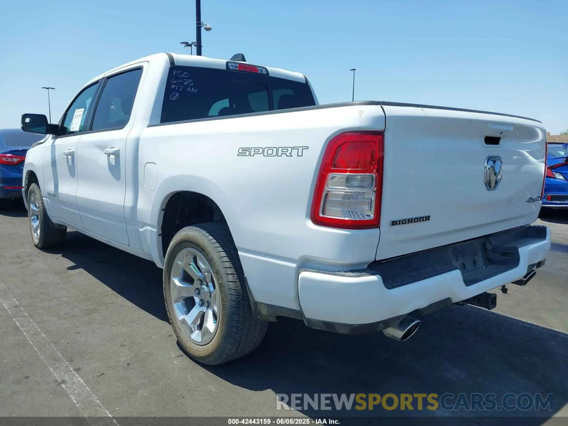 3 Photograph of a damaged car 1C6SRFFT5PN655973 RAM 1500 2023