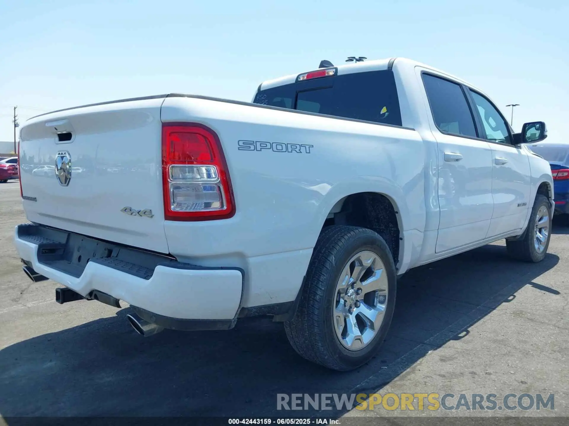 4 Photograph of a damaged car 1C6SRFFT5PN655973 RAM 1500 2023