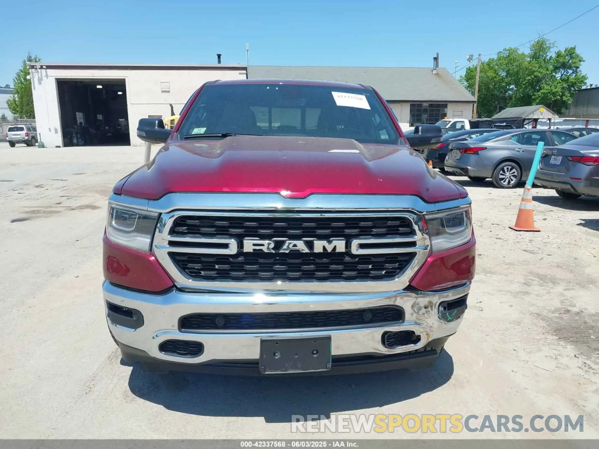 12 Photograph of a damaged car 1C6SRFFT6PN685743 RAM 1500 2023