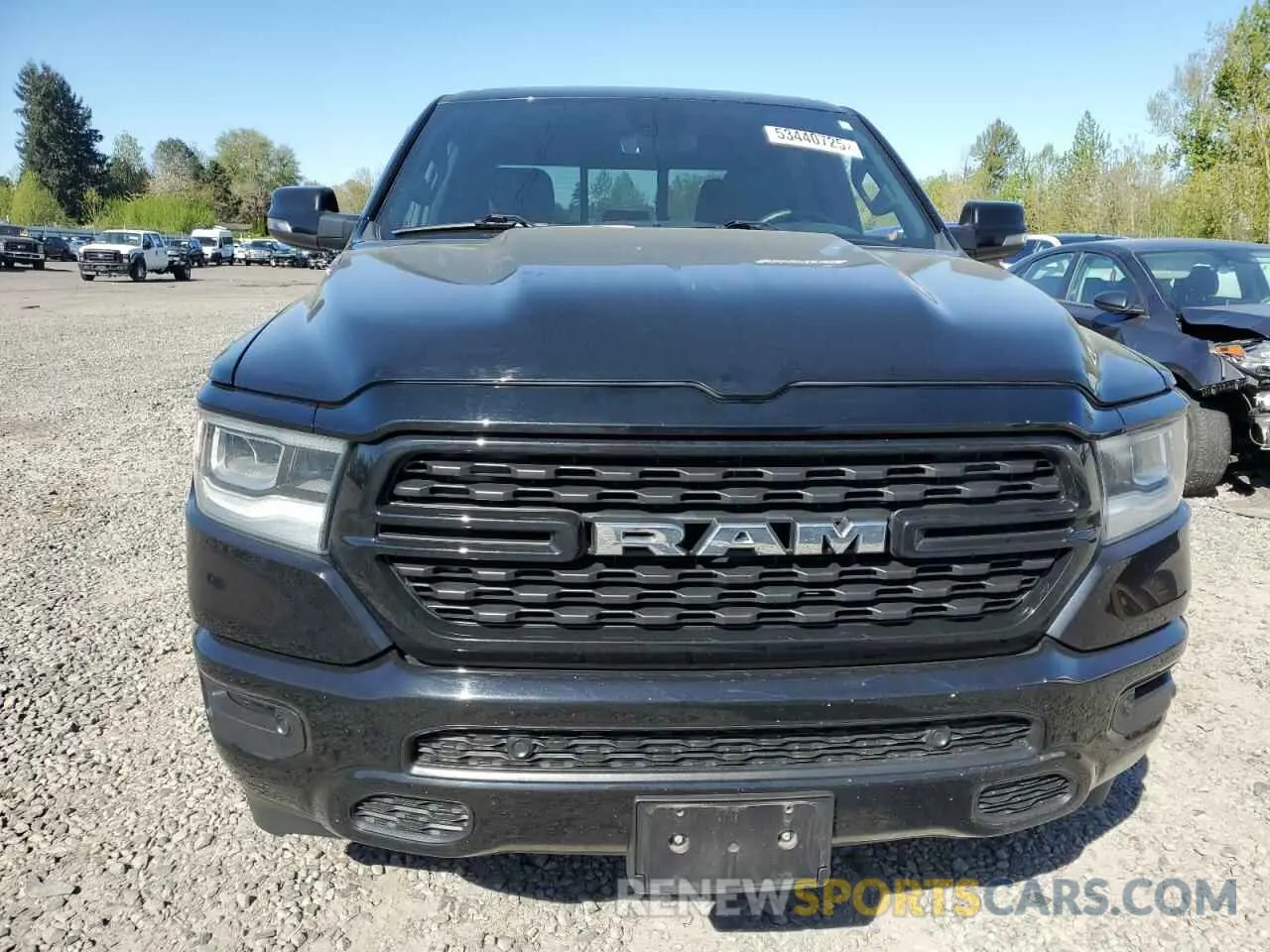 5 Photograph of a damaged car 1C6SRFFT7PN602921 RAM 1500 2023