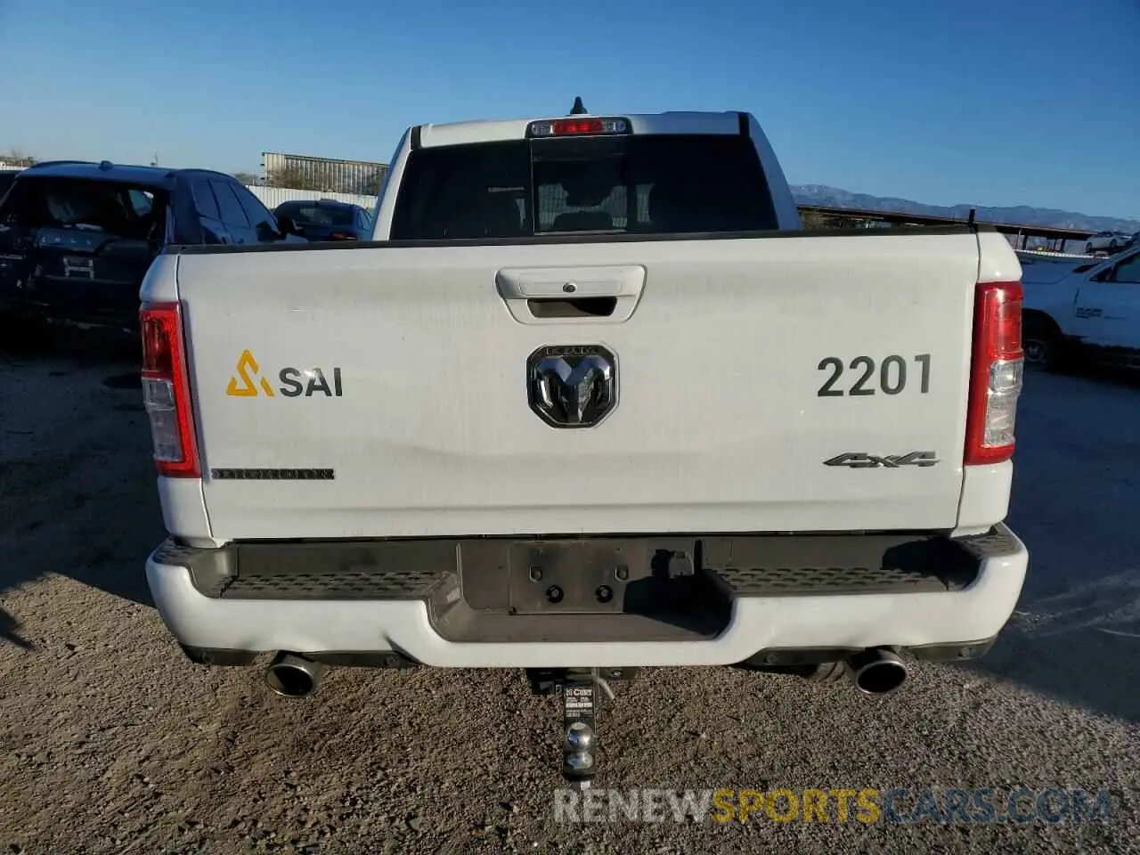6 Photograph of a damaged car 1C6SRFFT7PN673195 RAM 1500 2023
