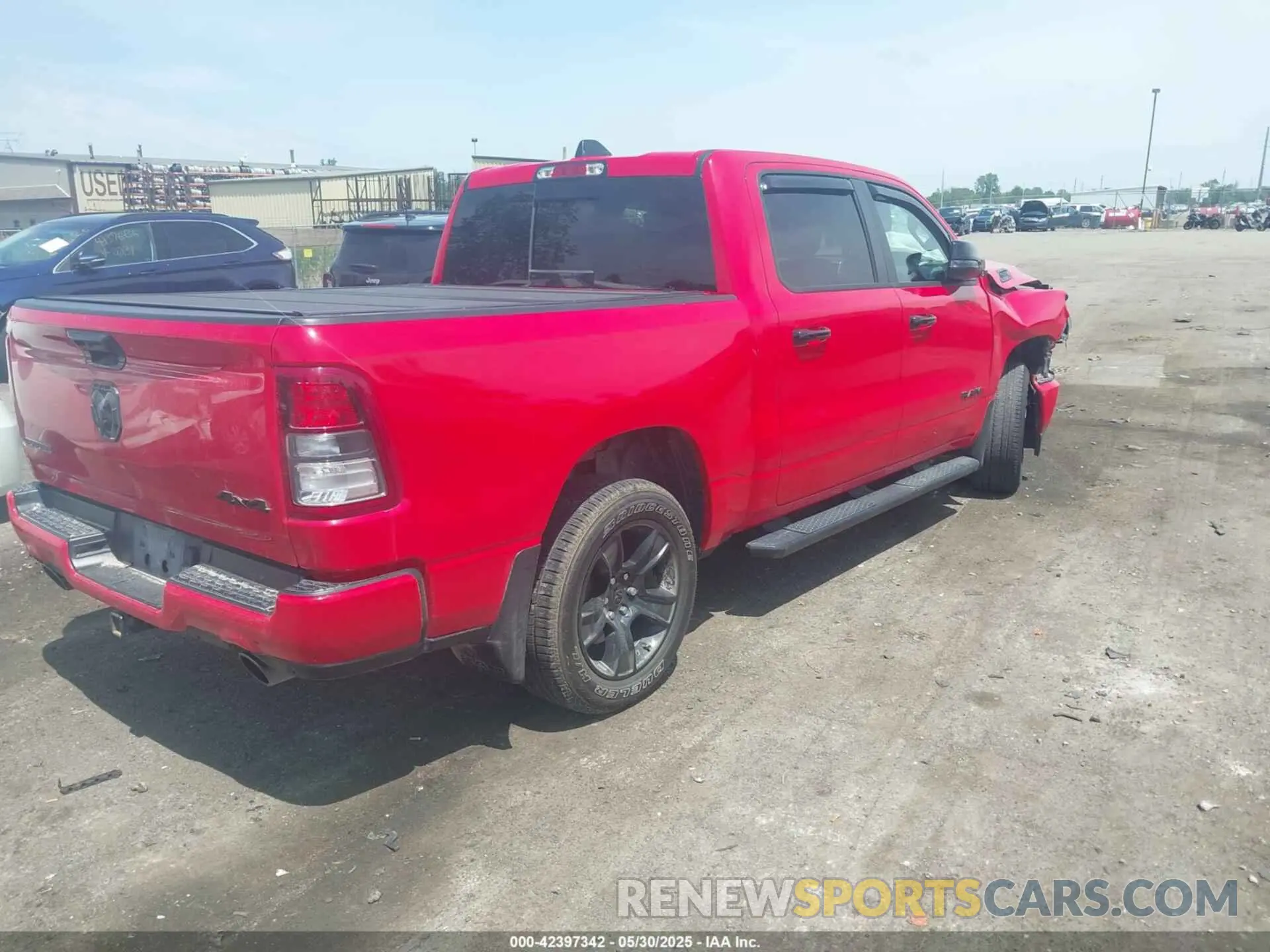 4 Photograph of a damaged car 1C6SRFFT9PN509690 RAM 1500 2023