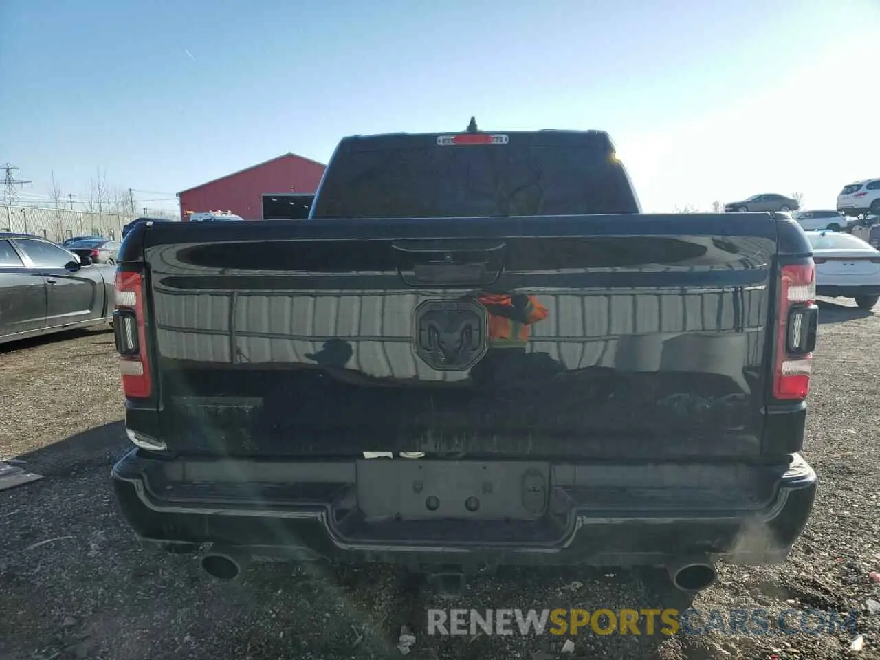 6 Photograph of a damaged car 1C6SRFFT9PN626895 RAM 1500 2023