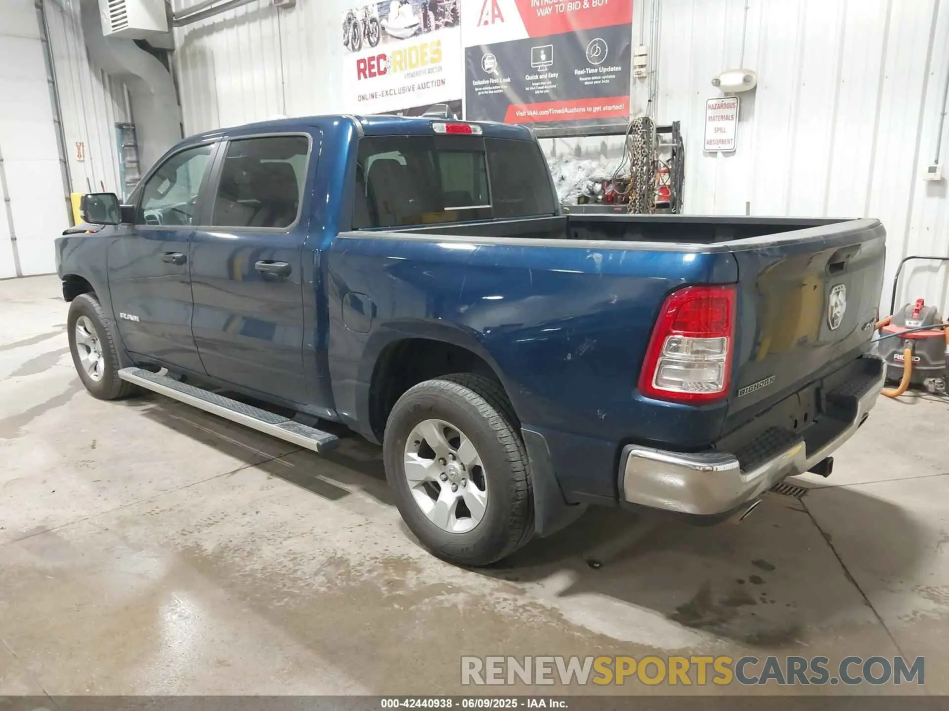 3 Photograph of a damaged car 1C6SRFFT9PN685512 RAM 1500 2023