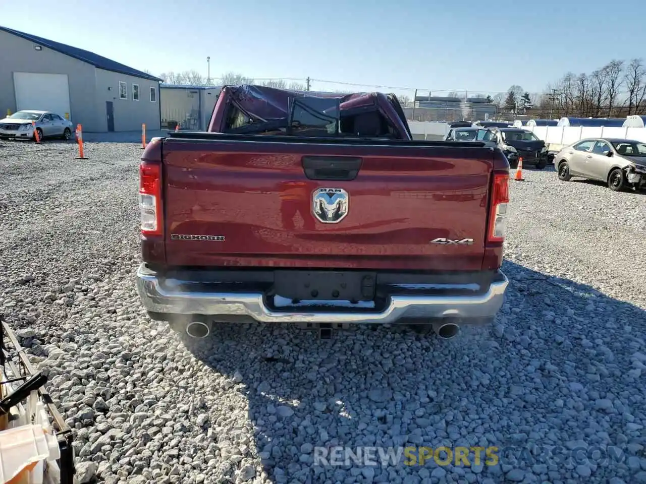 6 Photograph of a damaged car 1C6SRFFT9PN687860 RAM 1500 2023