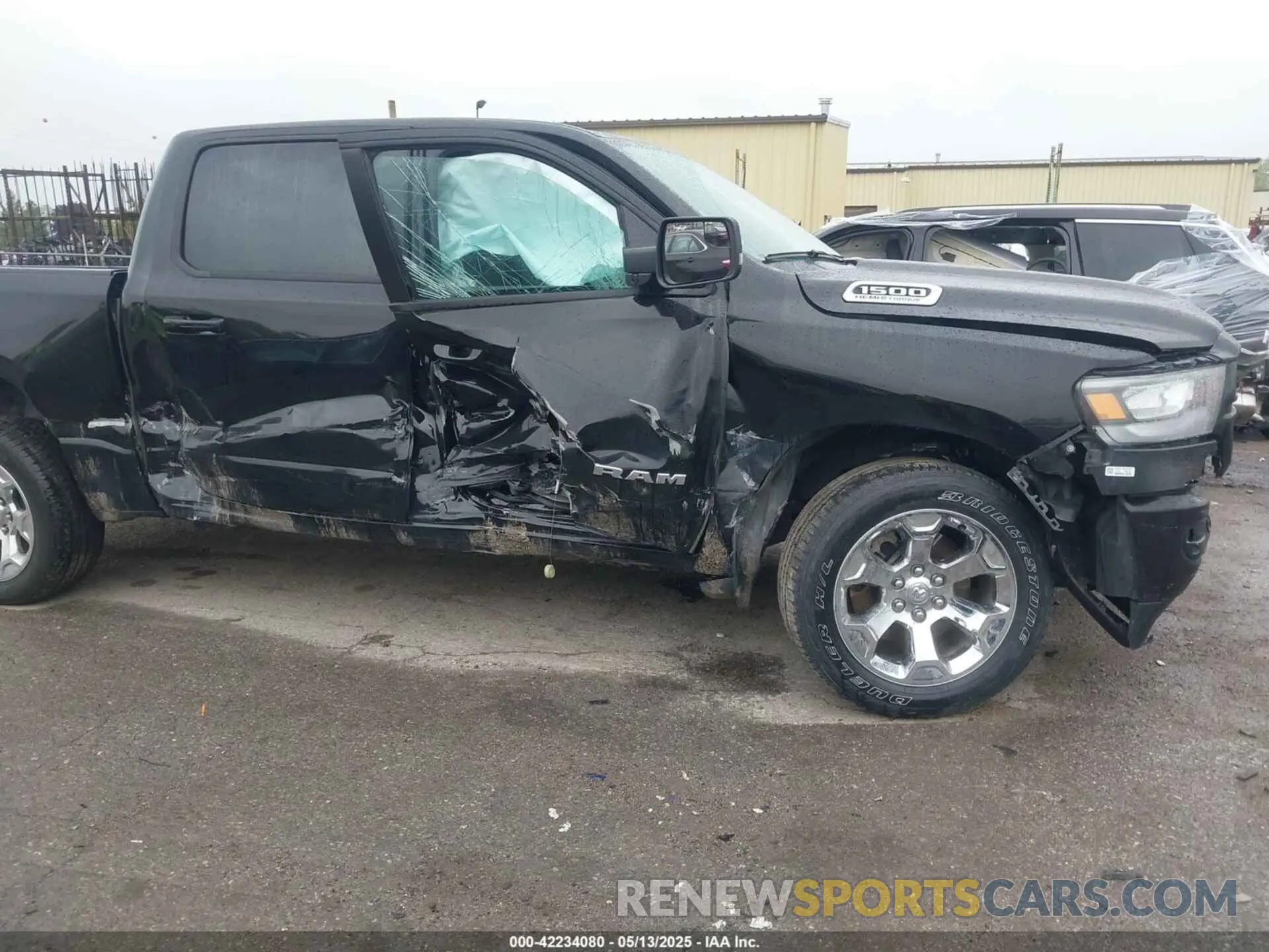 6 Photograph of a damaged car 1C6SRFFTXPN679086 RAM 1500 2023
