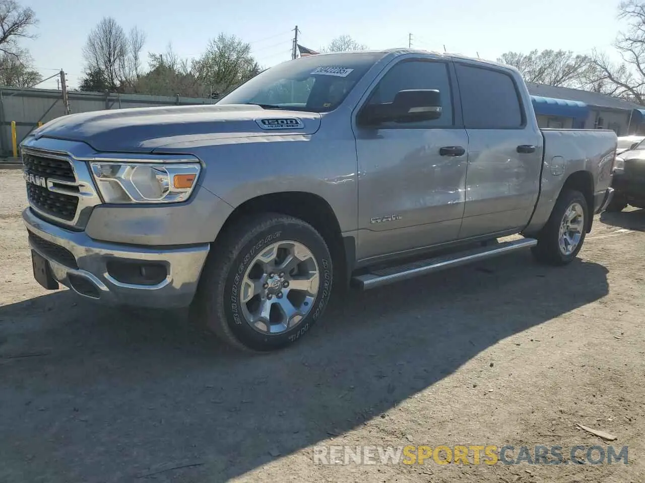 1 Photograph of a damaged car 1C6SRFFTXPN688287 RAM 1500 2023