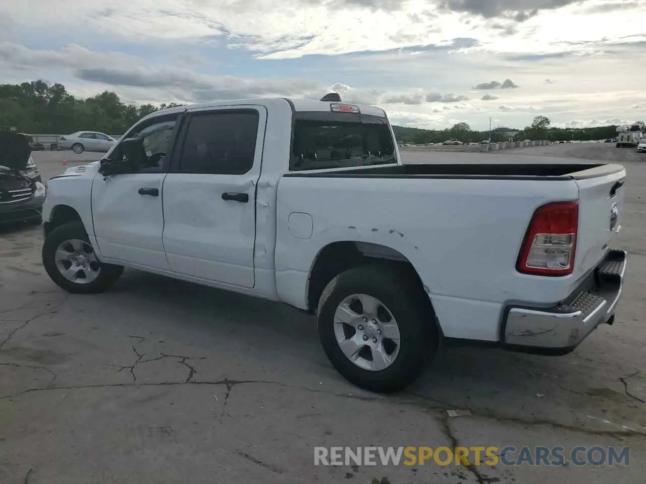 2 Photograph of a damaged car 1C6SRFGT1PN696163 RAM 1500 2023